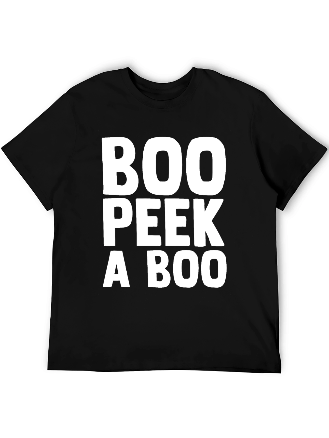 Boo Peek a Boo Funny Halloween T-Shirt