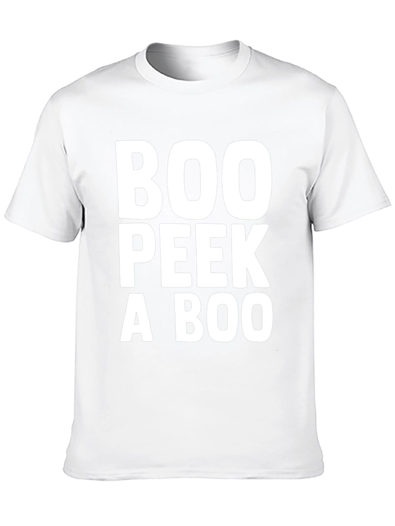 Boo Peek a Boo Funny Halloween T-Shirt