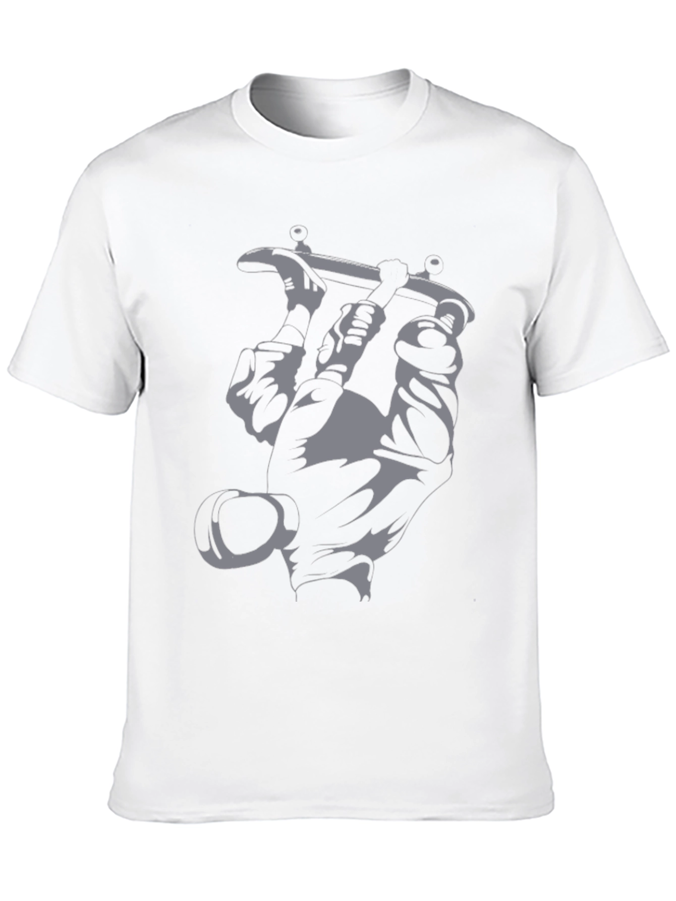 Skater Hand Graphic Tee - Black