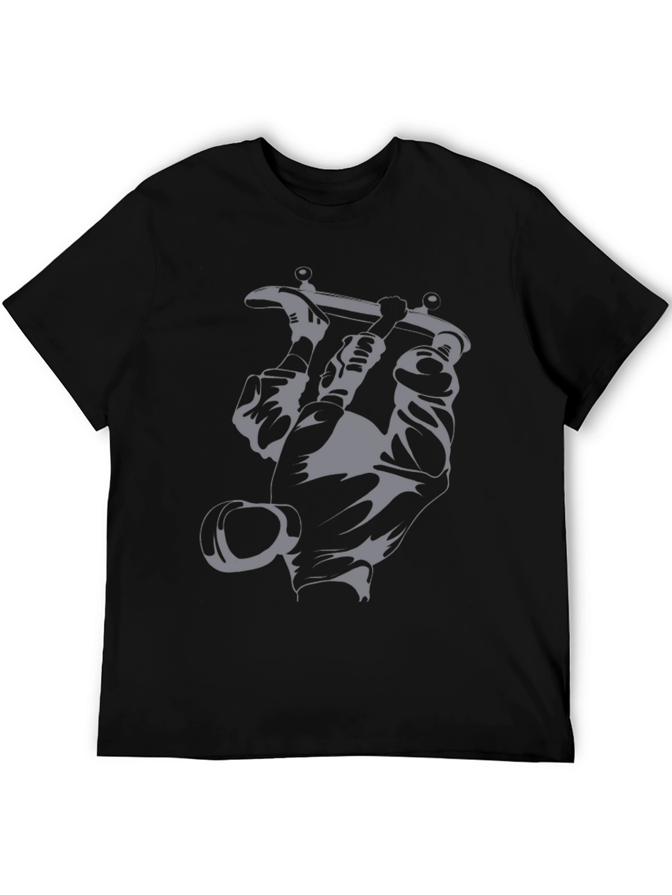 Skater Hand Graphic Tee - Black