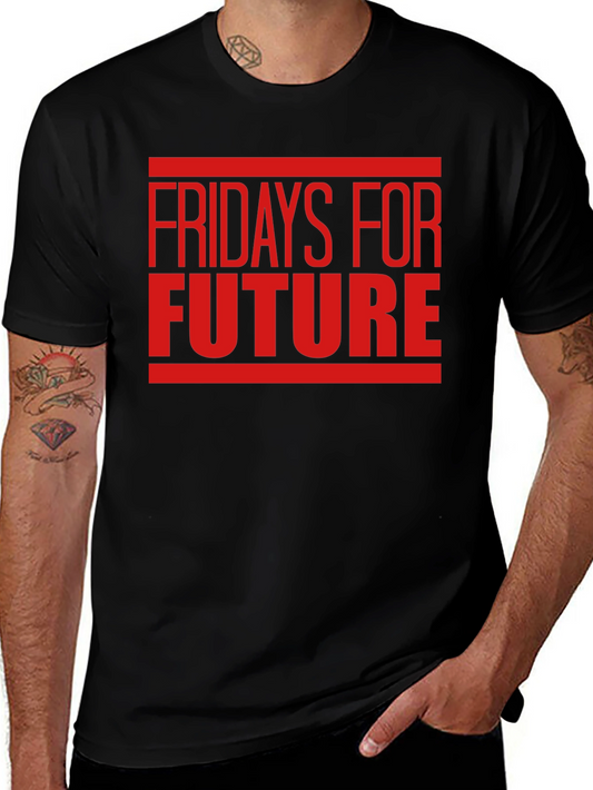Fridays for Future Graphic Tee - Activism Shirt