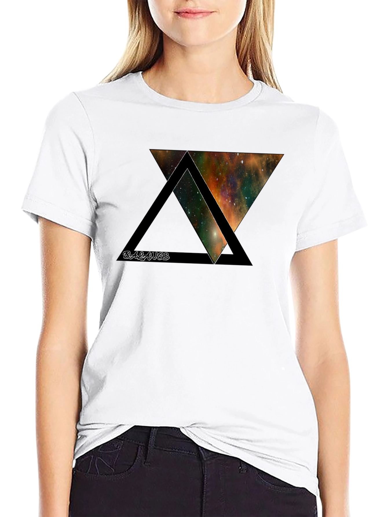 Balance Space Graphic Tee - Unique Design