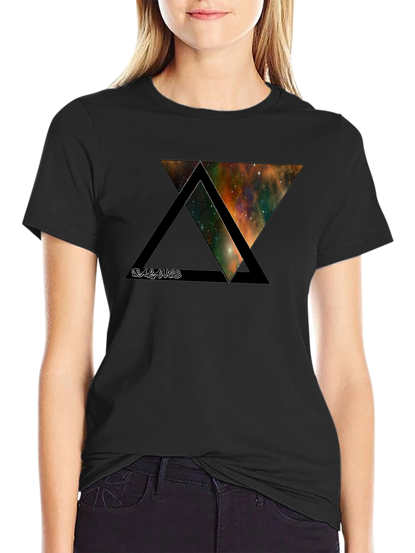Balance Space Graphic Tee - Unique Design