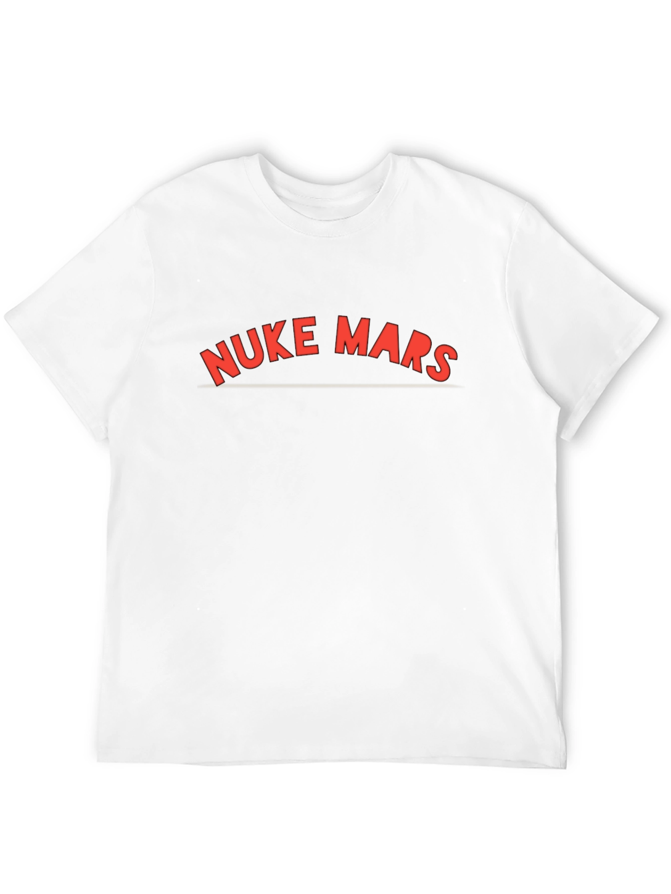 Nuke Mars Graphic Tee - Bold Statement T-Shirt