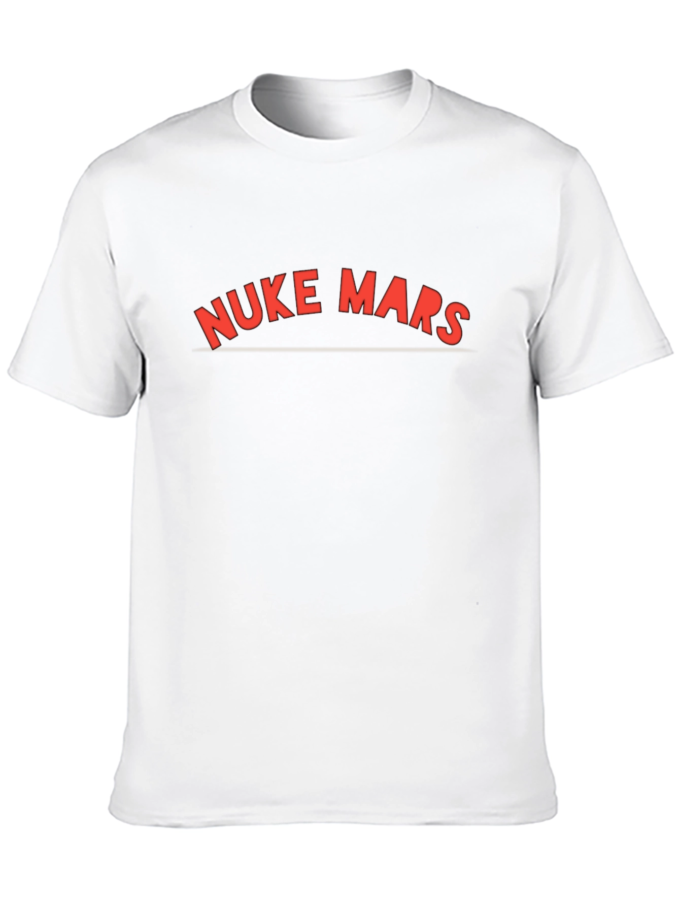 Nuke Mars Graphic Tee - Bold Statement T-Shirt