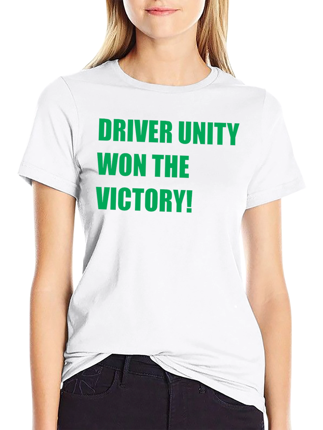 Driver Unity Victory T-Shirt - Green Print