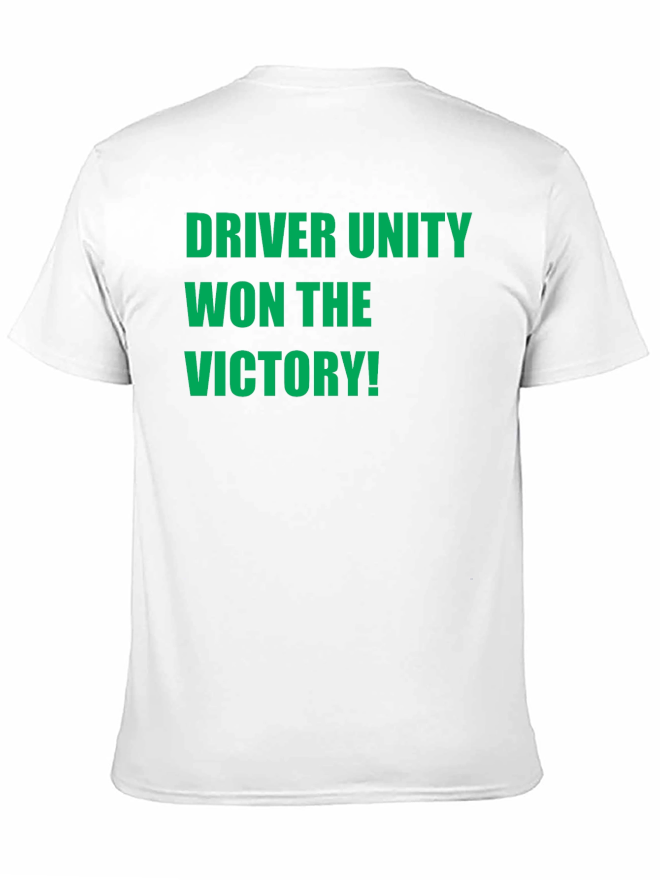 Driver Unity Victory T-Shirt - Green Print