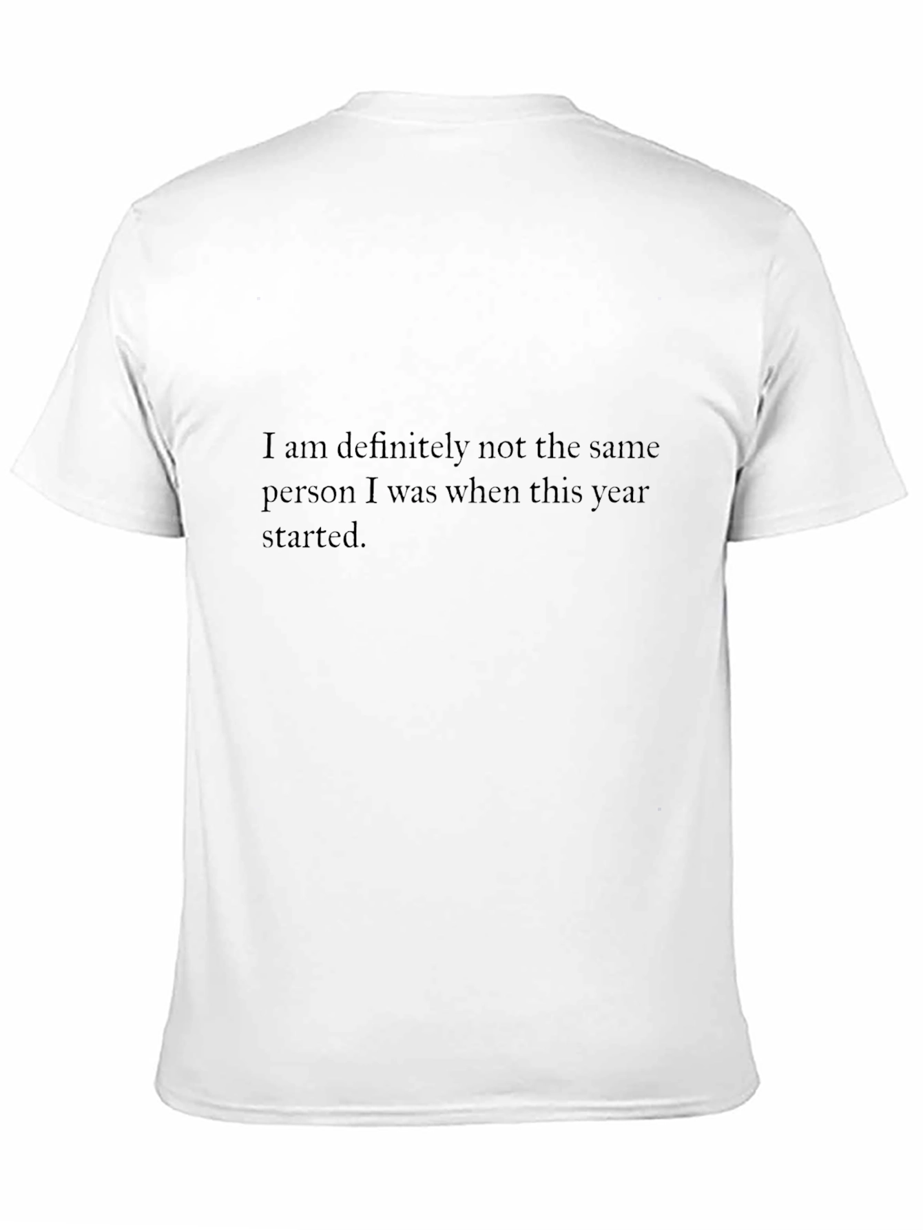 Same Person T-Shirt: Unique Year Tee