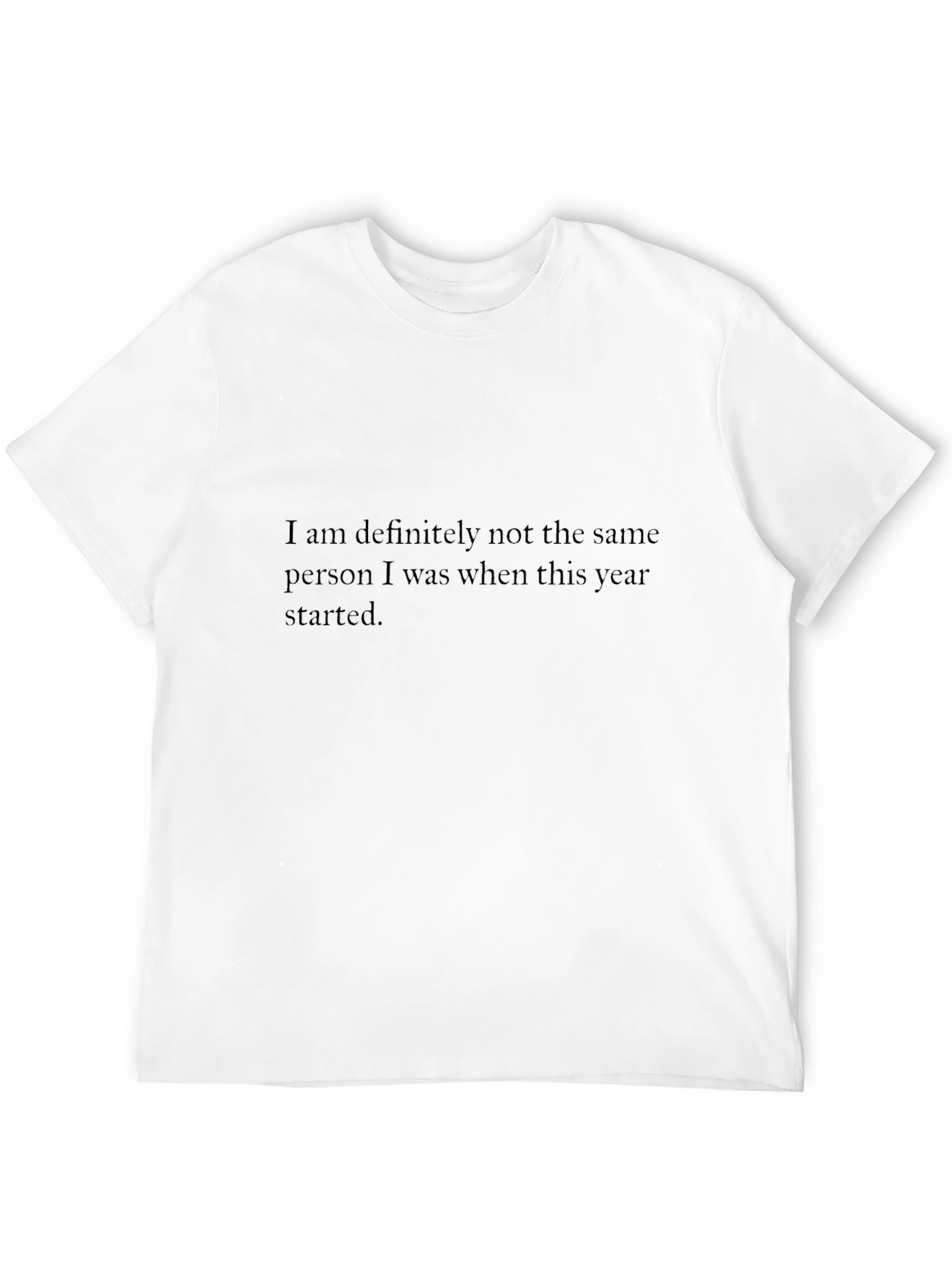 Same Person T-Shirt: Unique Year Tee