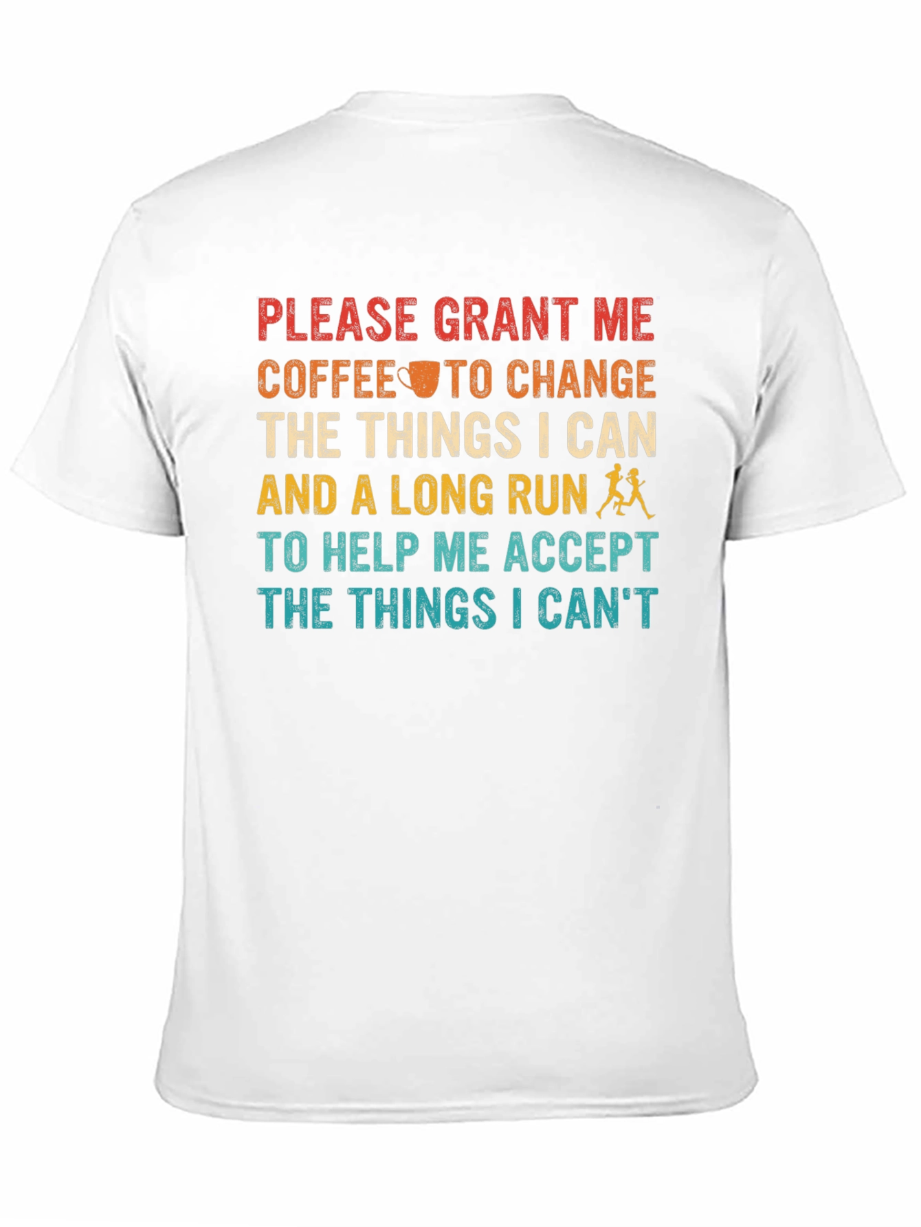 Coffee and Running T-Shirt - Motivational Tee