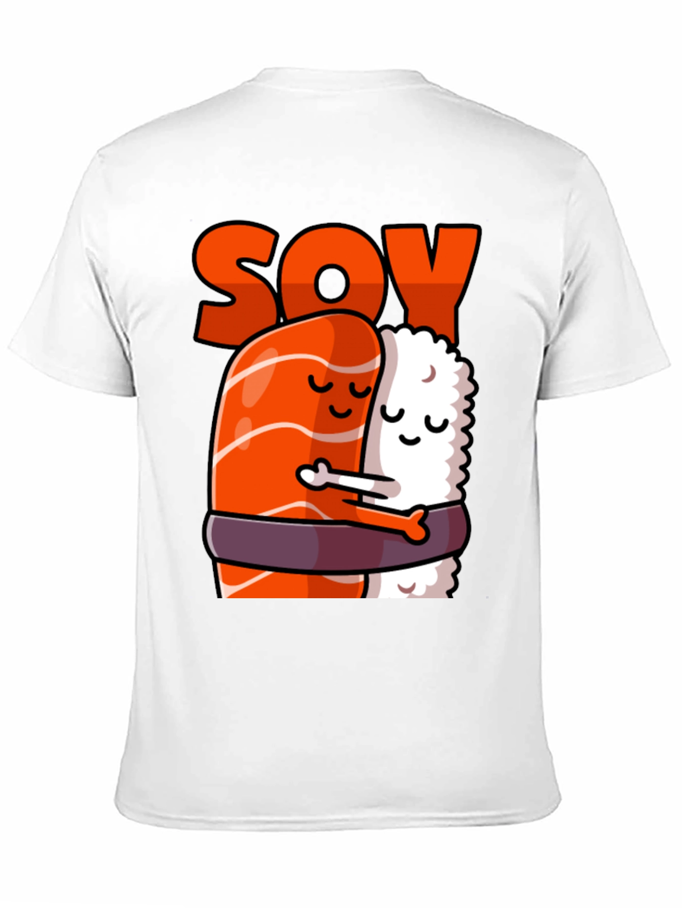 Sushi Soy Cute Couple Graphic T-Shirt