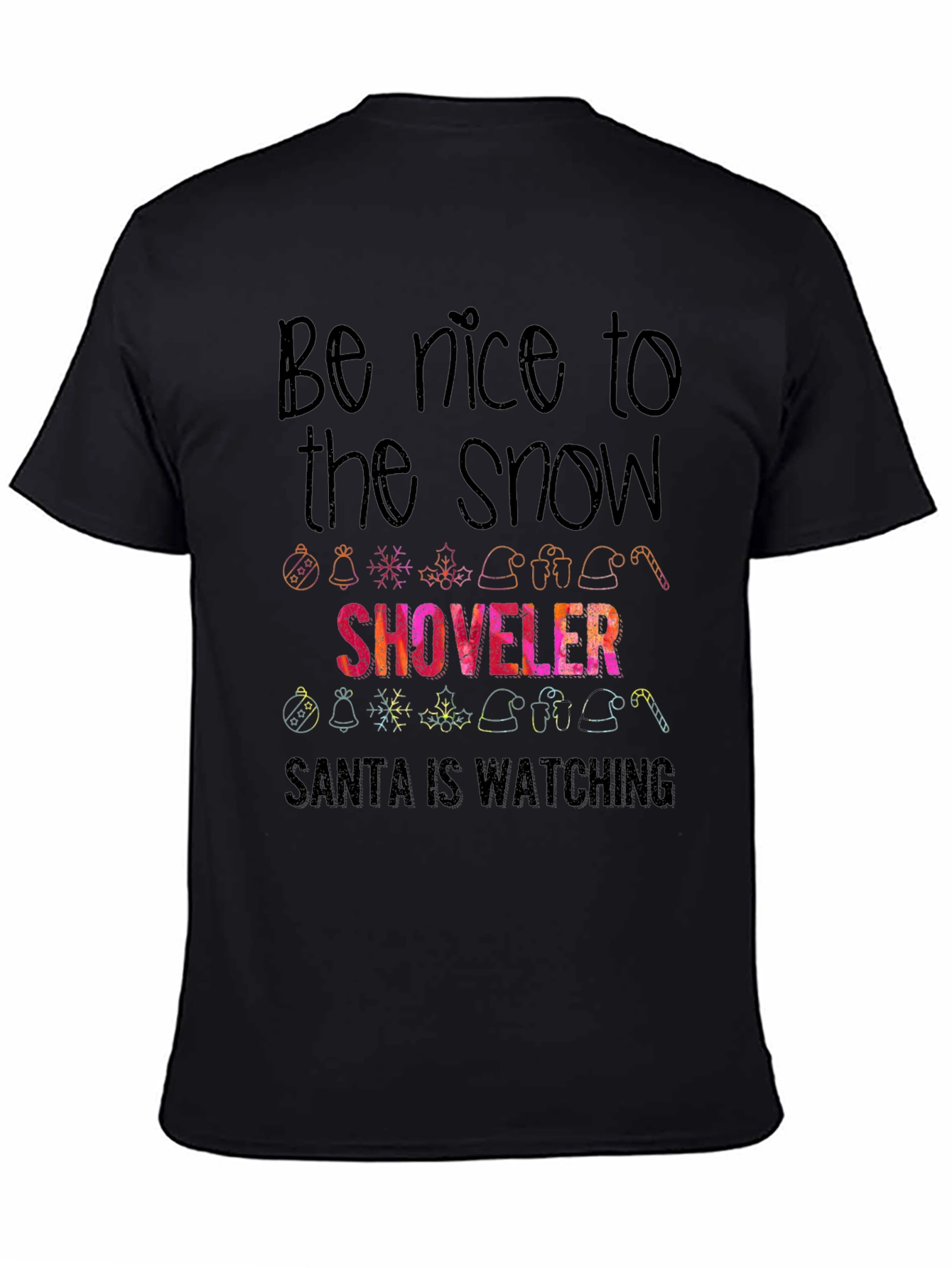 Snow Shoveler Christmas T-Shirt