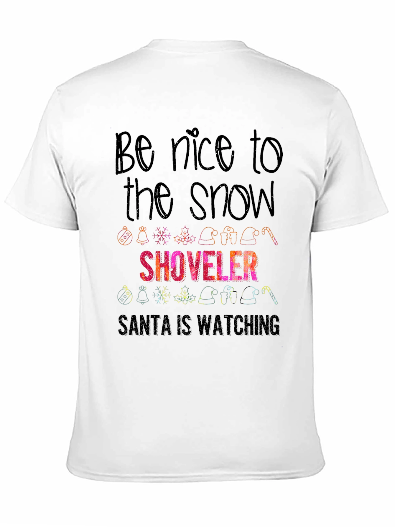 Snow Shoveler Christmas T-Shirt