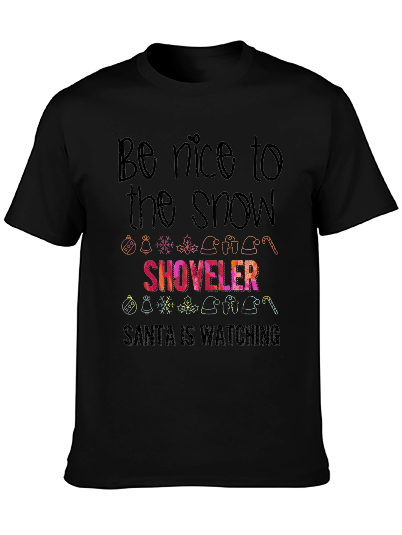 Snow Shoveler Christmas T-Shirt