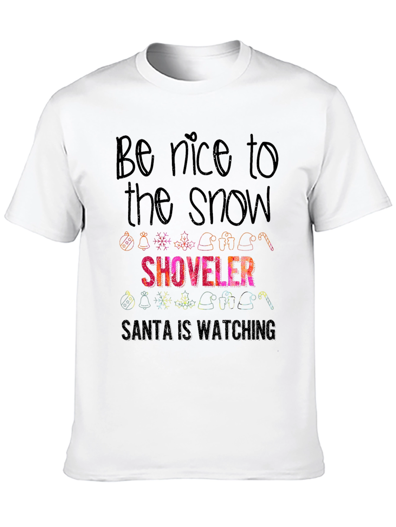 Snow Shoveler Christmas T-Shirt