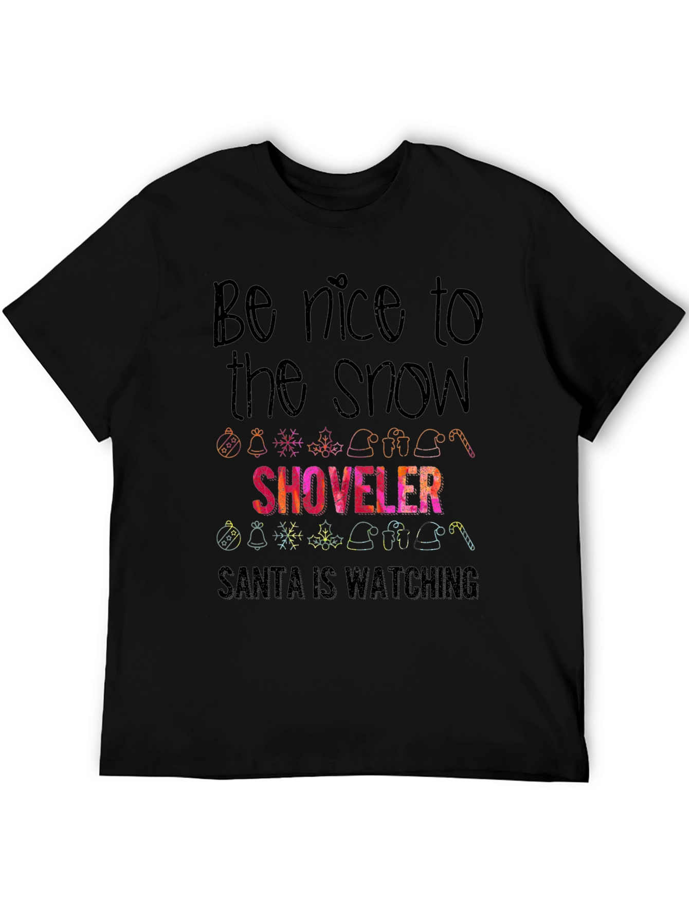 Snow Shoveler Christmas T-Shirt