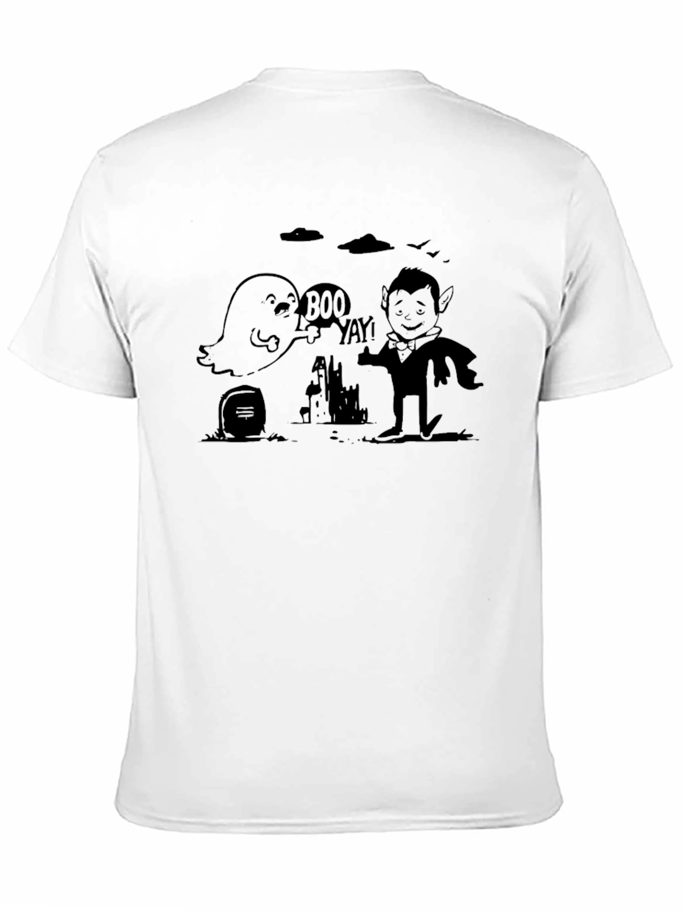 Halloween Graphic T-Shirt - Spooky Fun Design