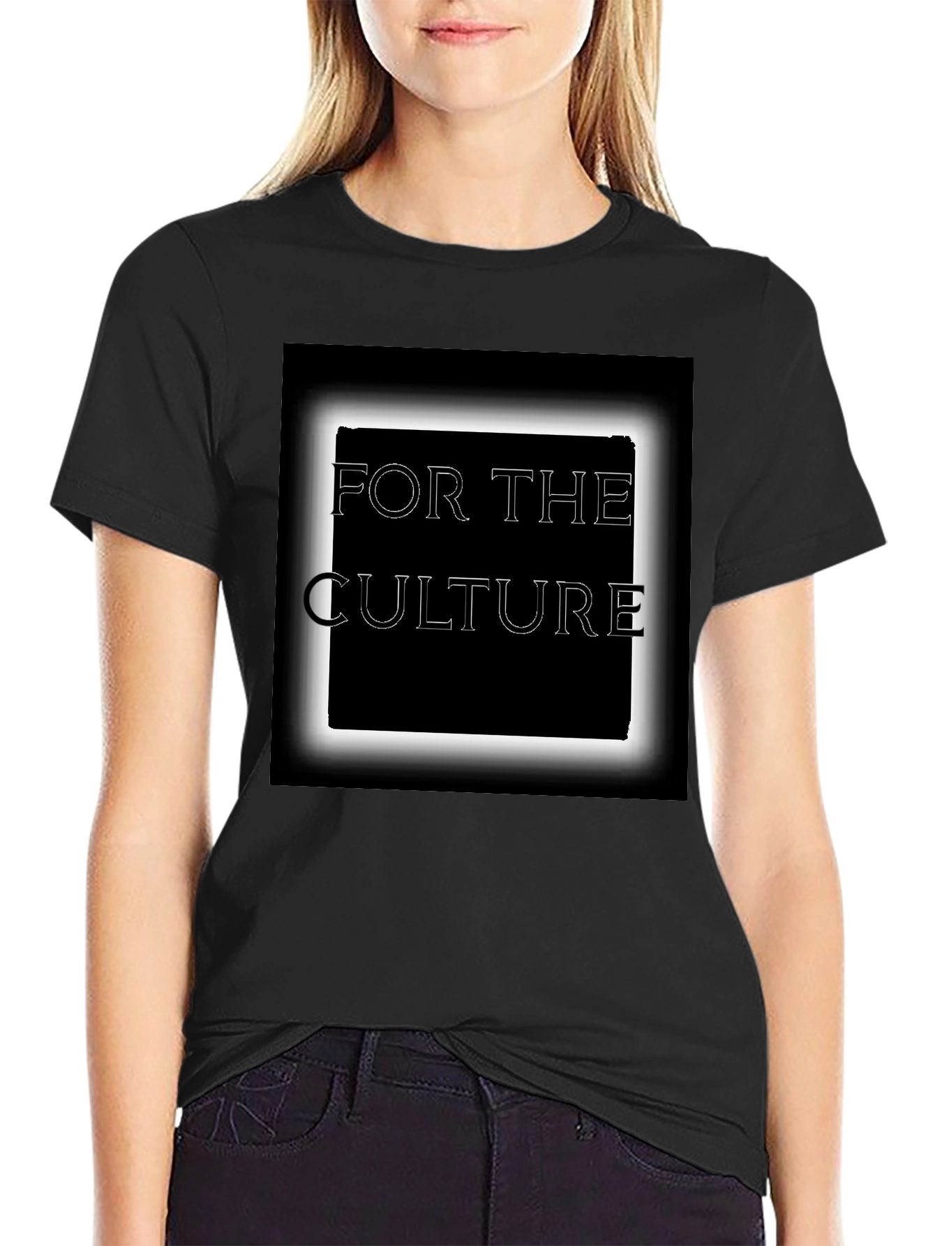 For The Culture Black Graphic Tee