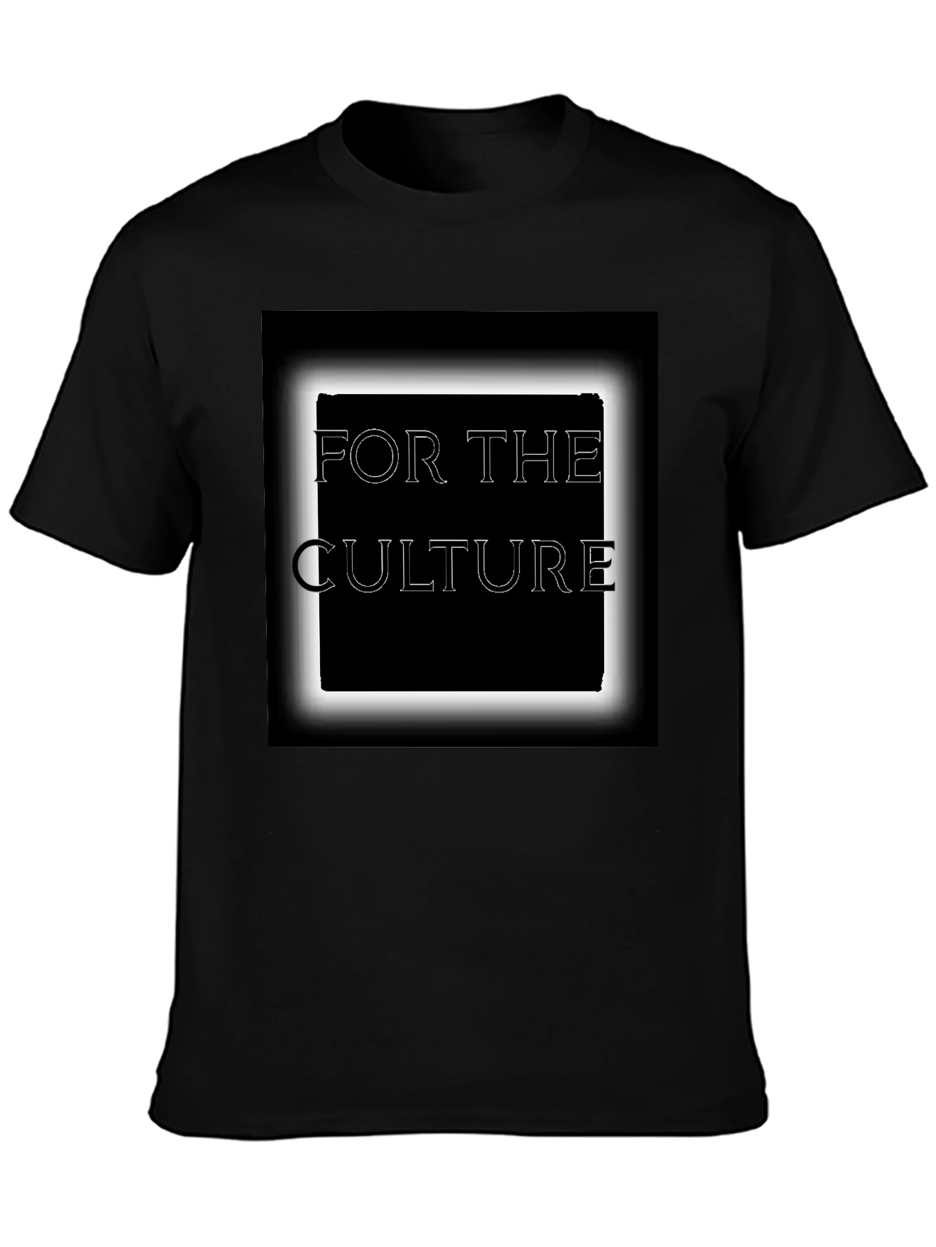 For The Culture Black Graphic Tee