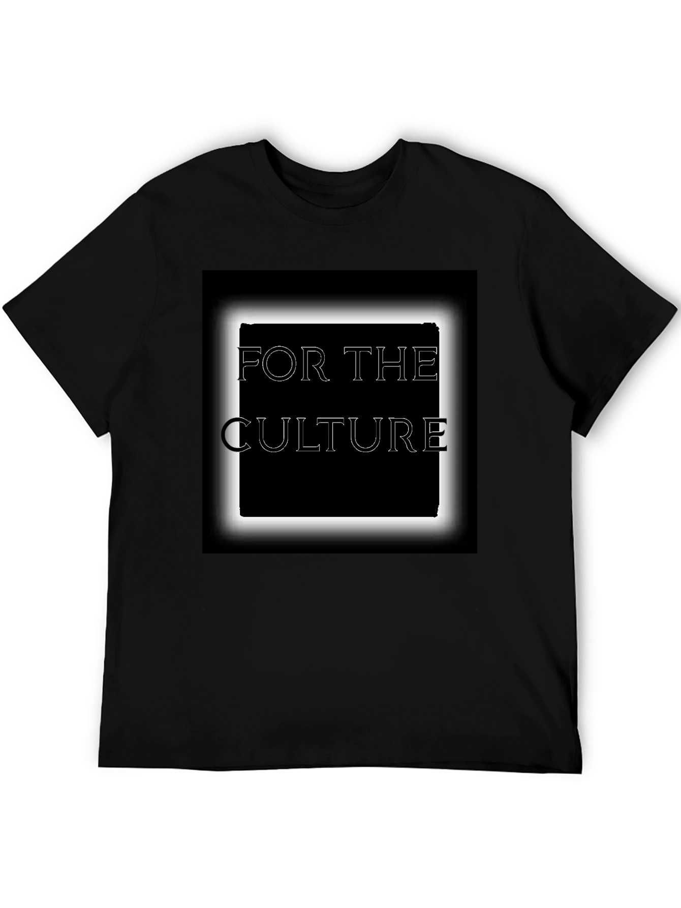 For The Culture Black Graphic Tee