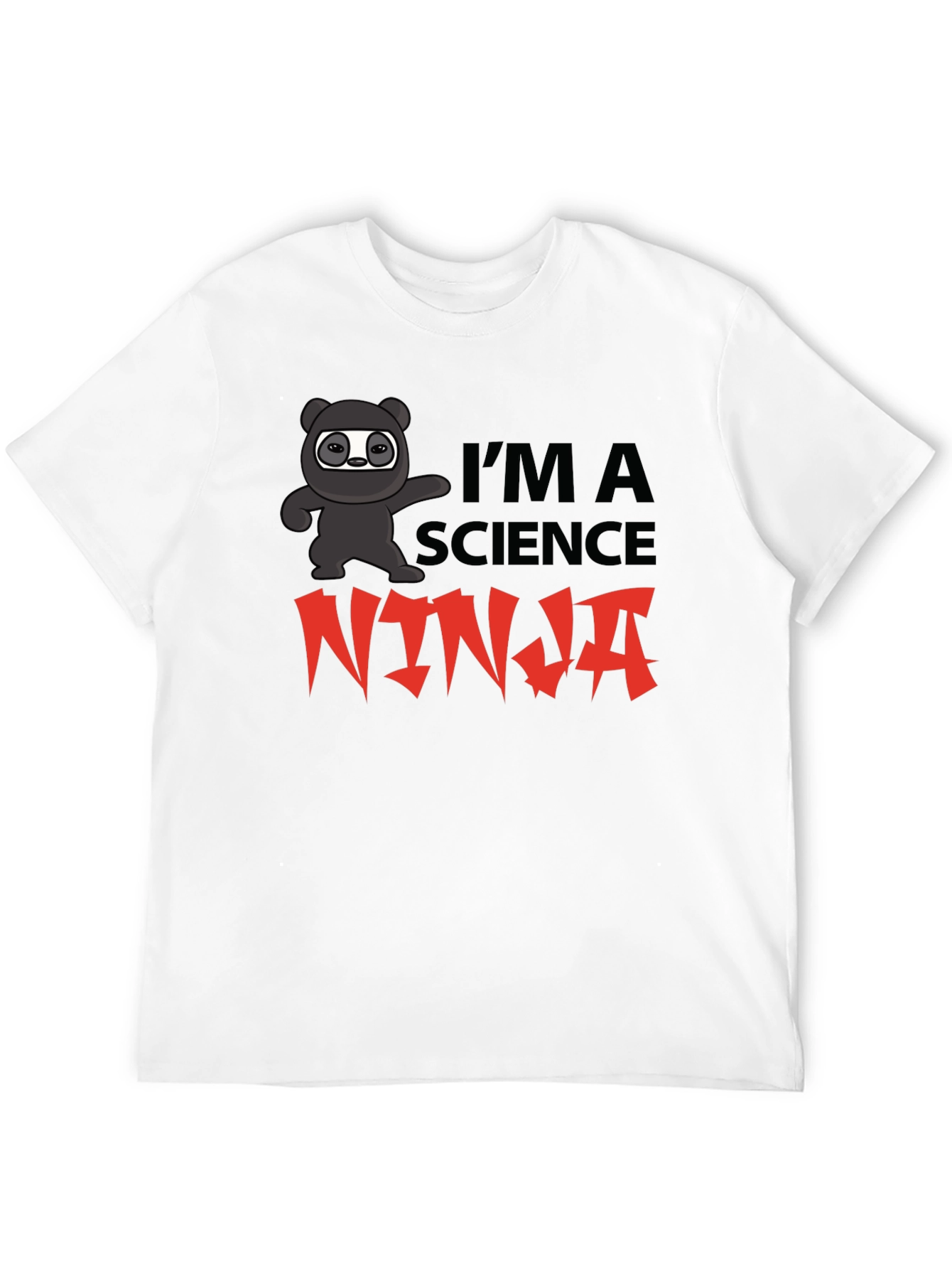 Science Ninja T-Shirt - Fun Geek Tee