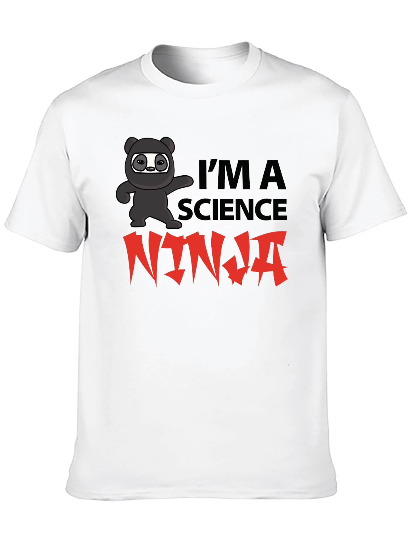 Science Ninja T-Shirt - Fun Geek Tee