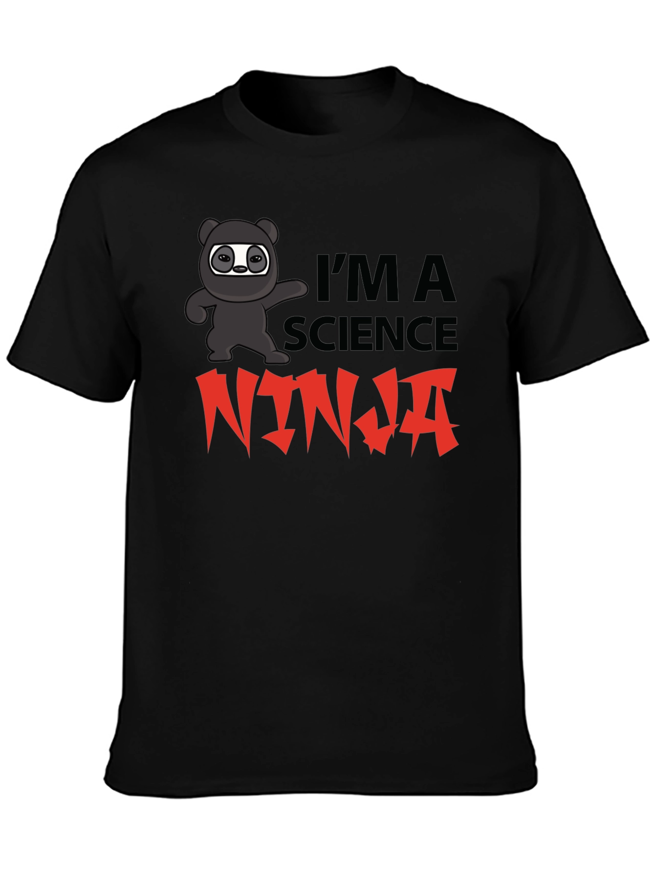 Science Ninja T-Shirt - Fun Geek Tee