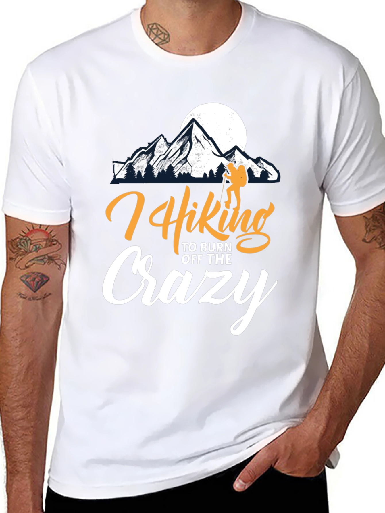 Hiking to Burn Off The Crazy T-Shirt