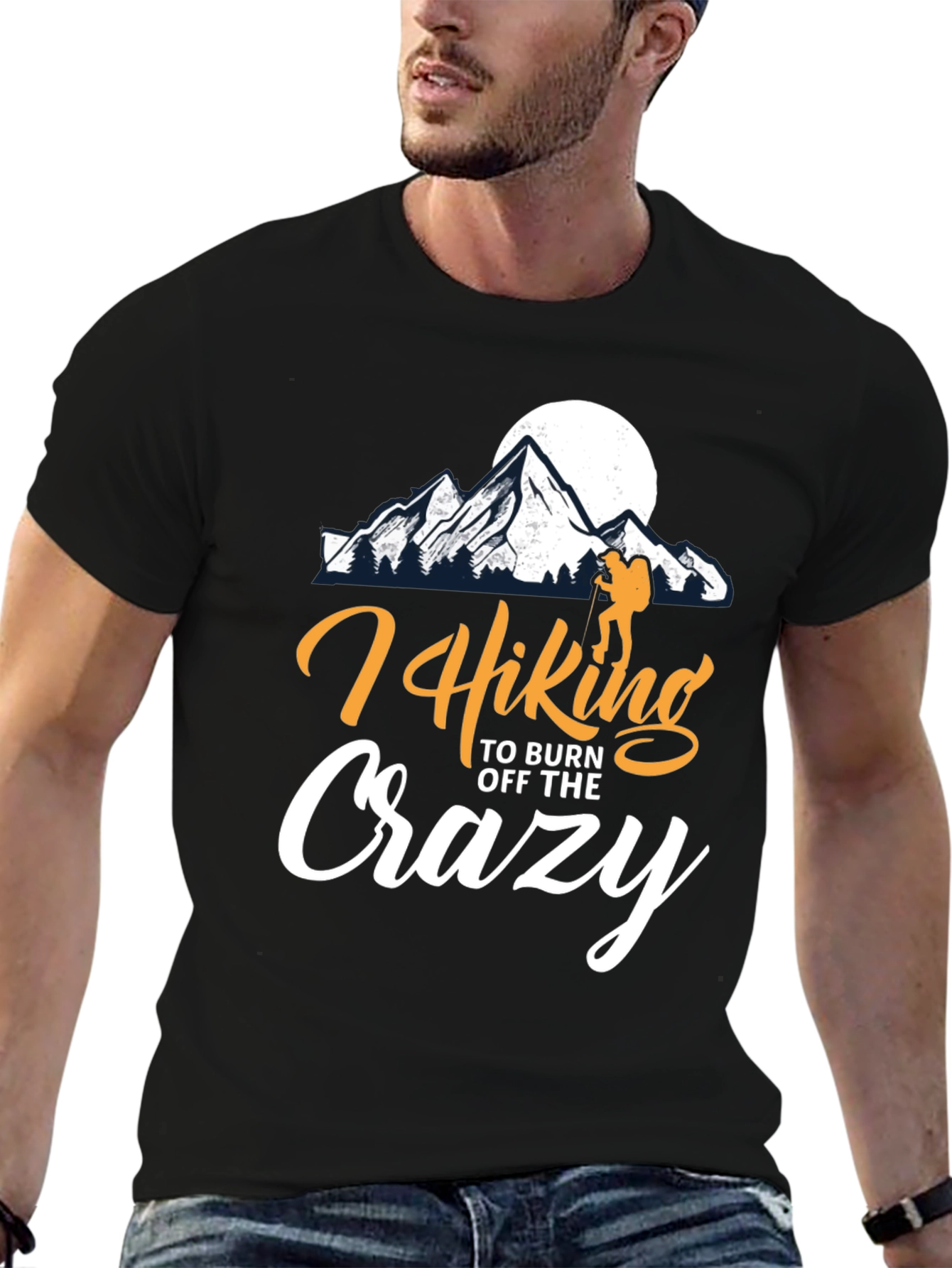 Hiking to Burn Off The Crazy T-Shirt