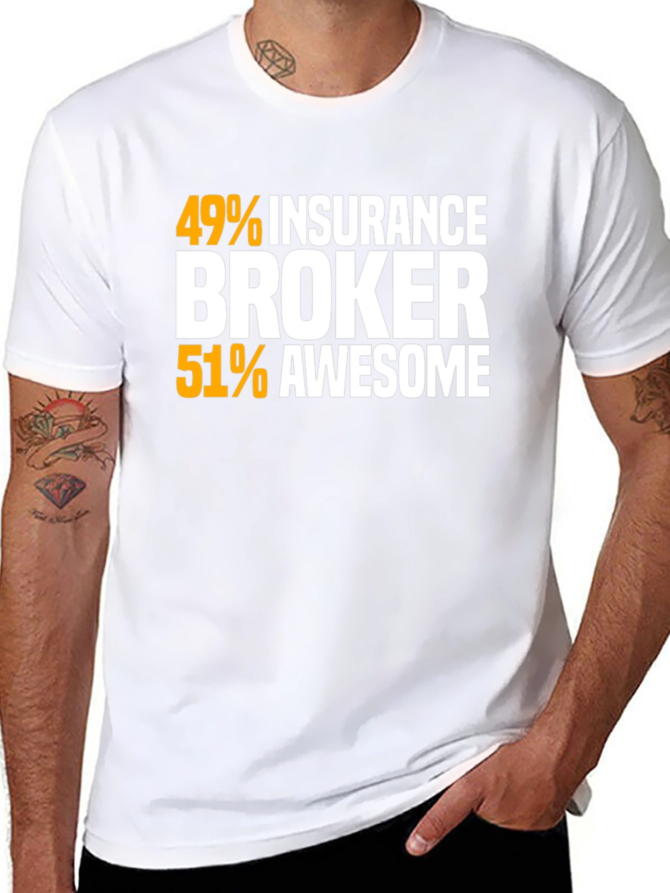 Insurance Broker Awesome Graphic T-Shirt