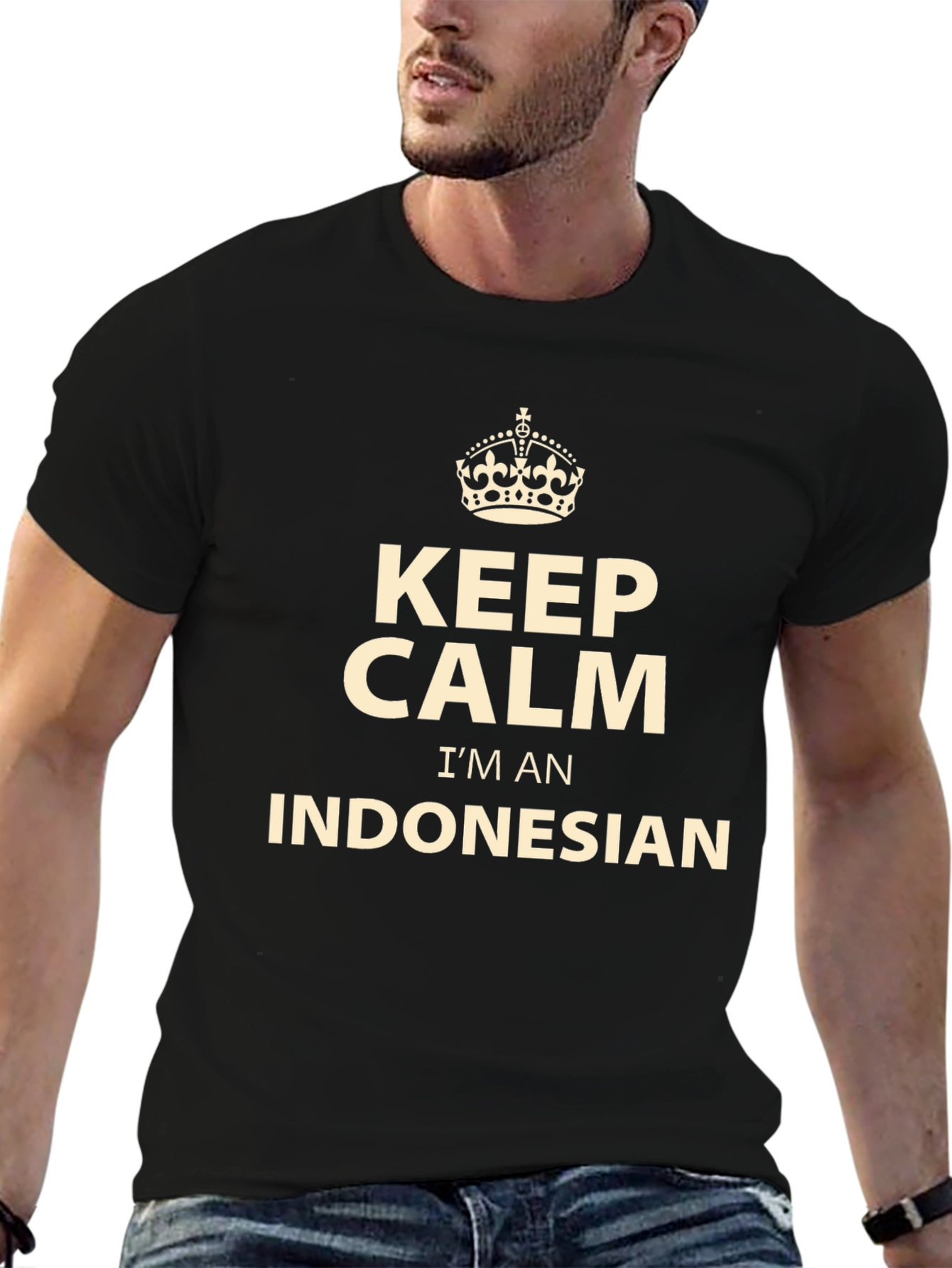 Keep Calm Im Indonesian T-Shirt