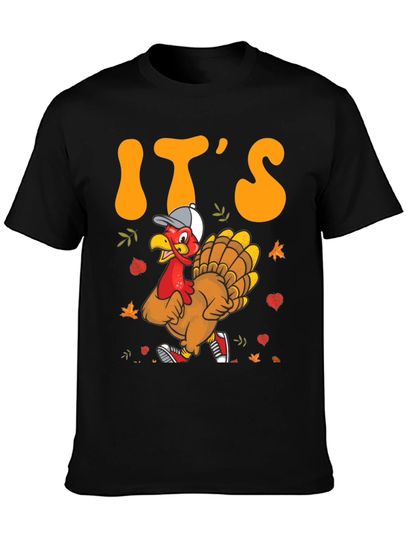 Its Turkey Time Funny Thanksgiving T-Shirt