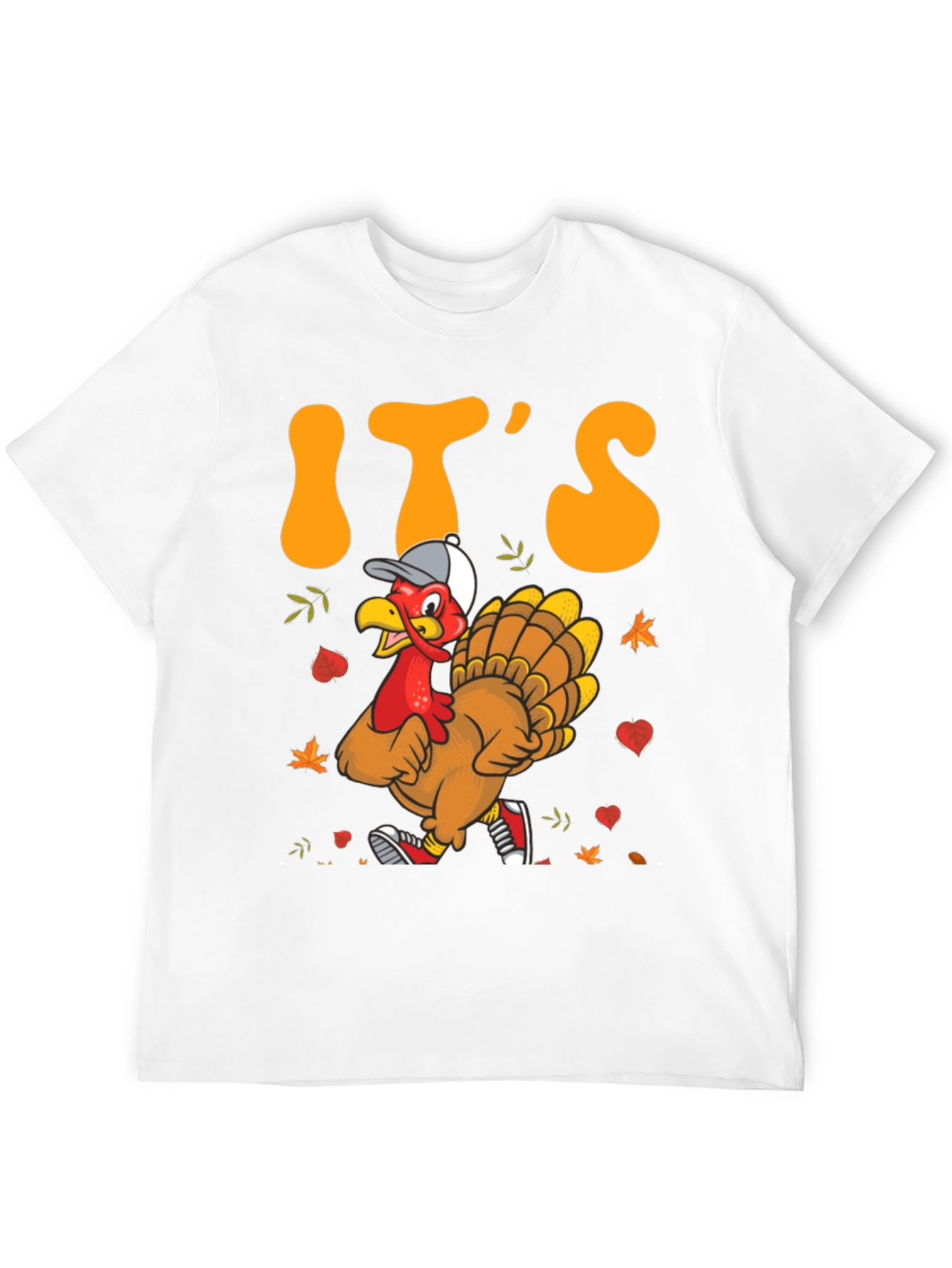 Its Turkey Time Funny Thanksgiving T-Shirt