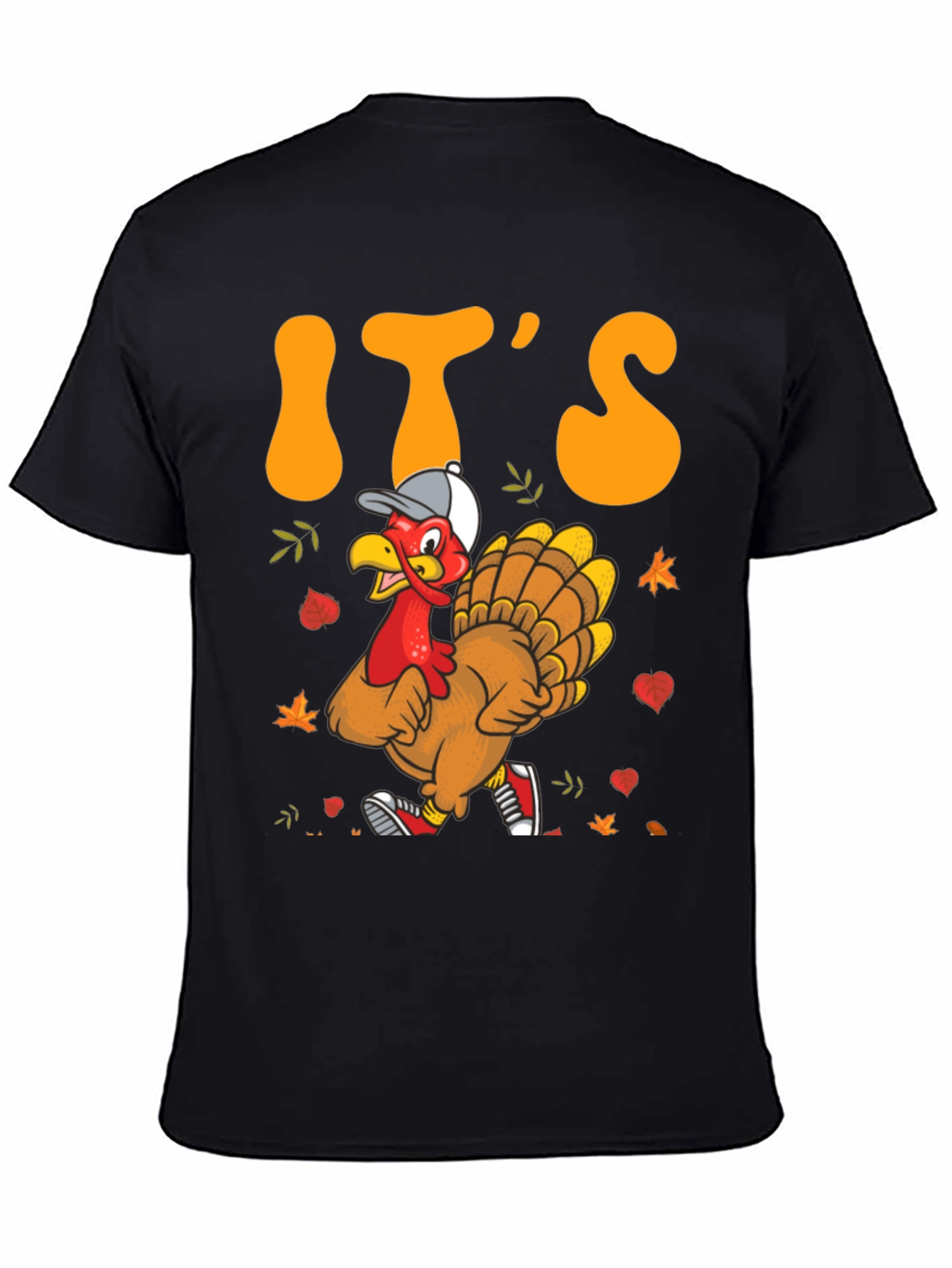Its Turkey Time Funny Thanksgiving T-Shirt