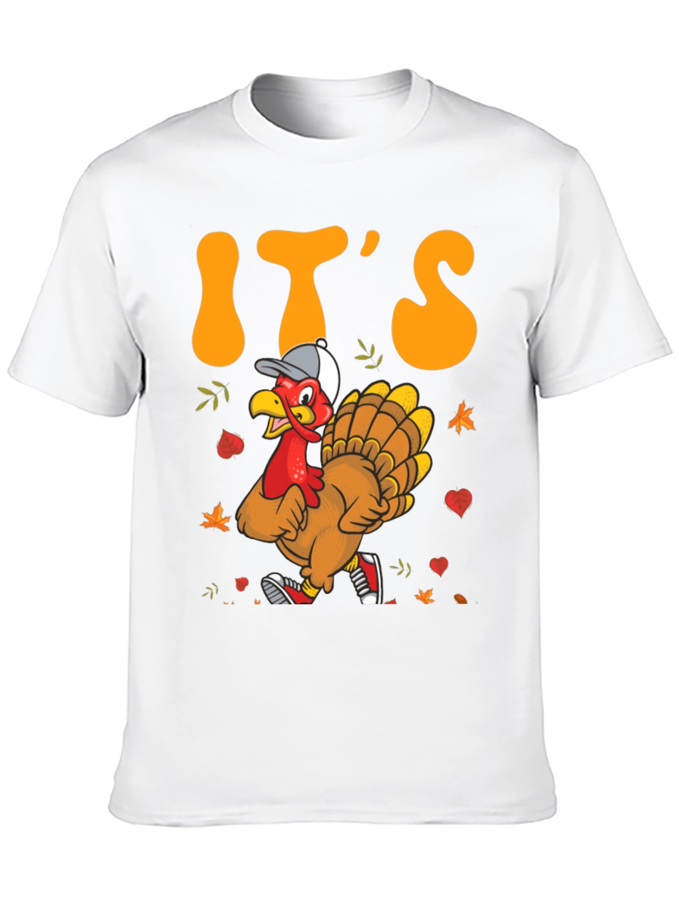 Its Turkey Time Funny Thanksgiving T-Shirt