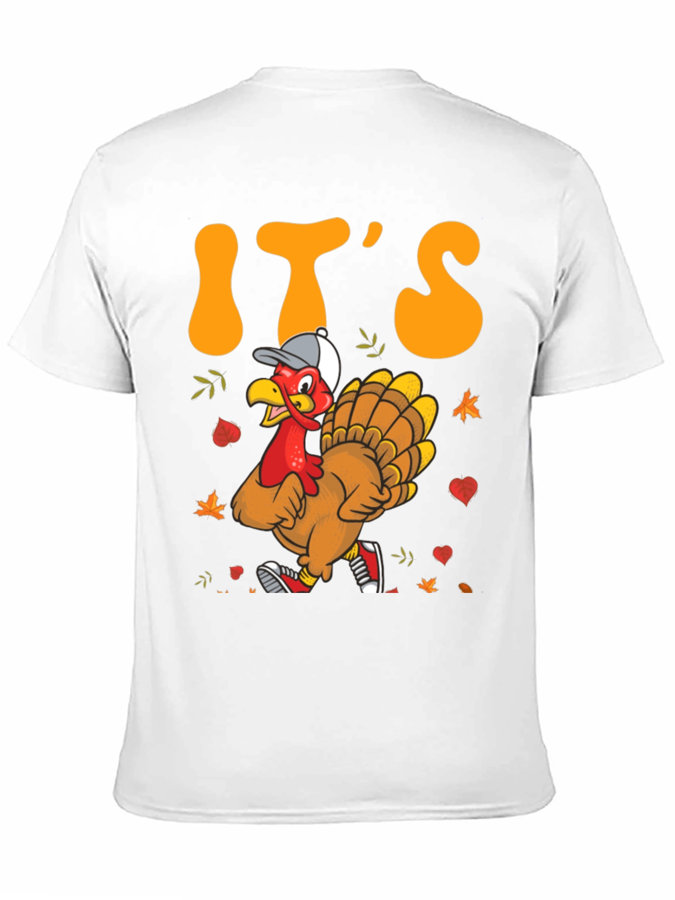 Its Turkey Time Funny Thanksgiving T-Shirt