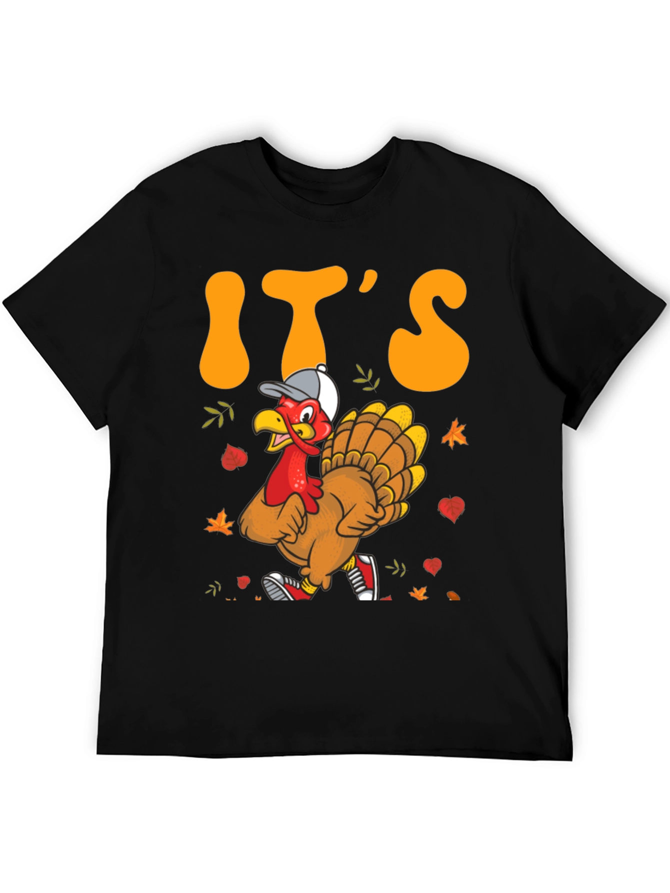 Its Turkey Time Funny Thanksgiving T-Shirt
