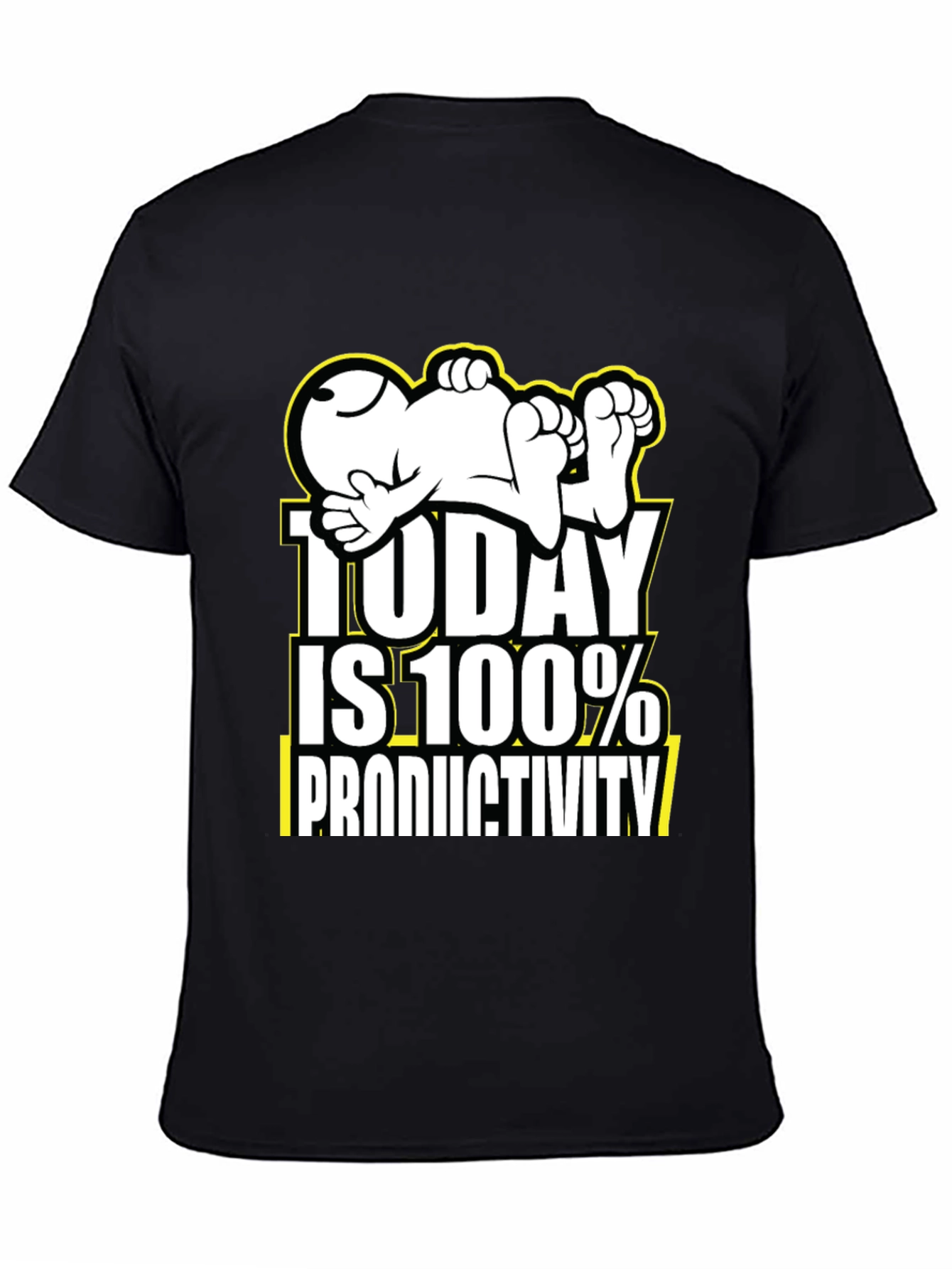 Funny Snoopy Today is 100% Productivity T-Shirt