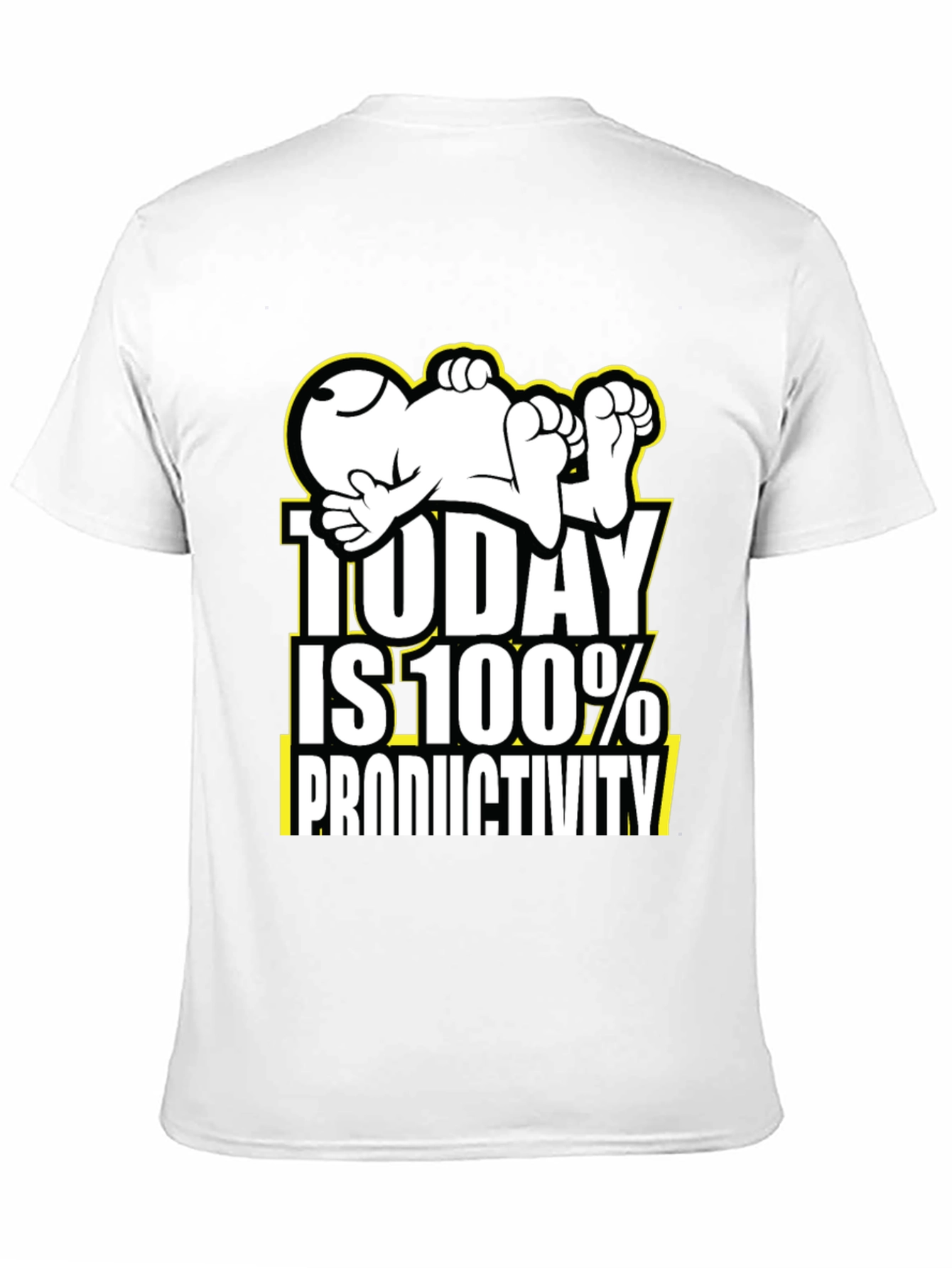 Funny Snoopy Today is 100% Productivity T-Shirt