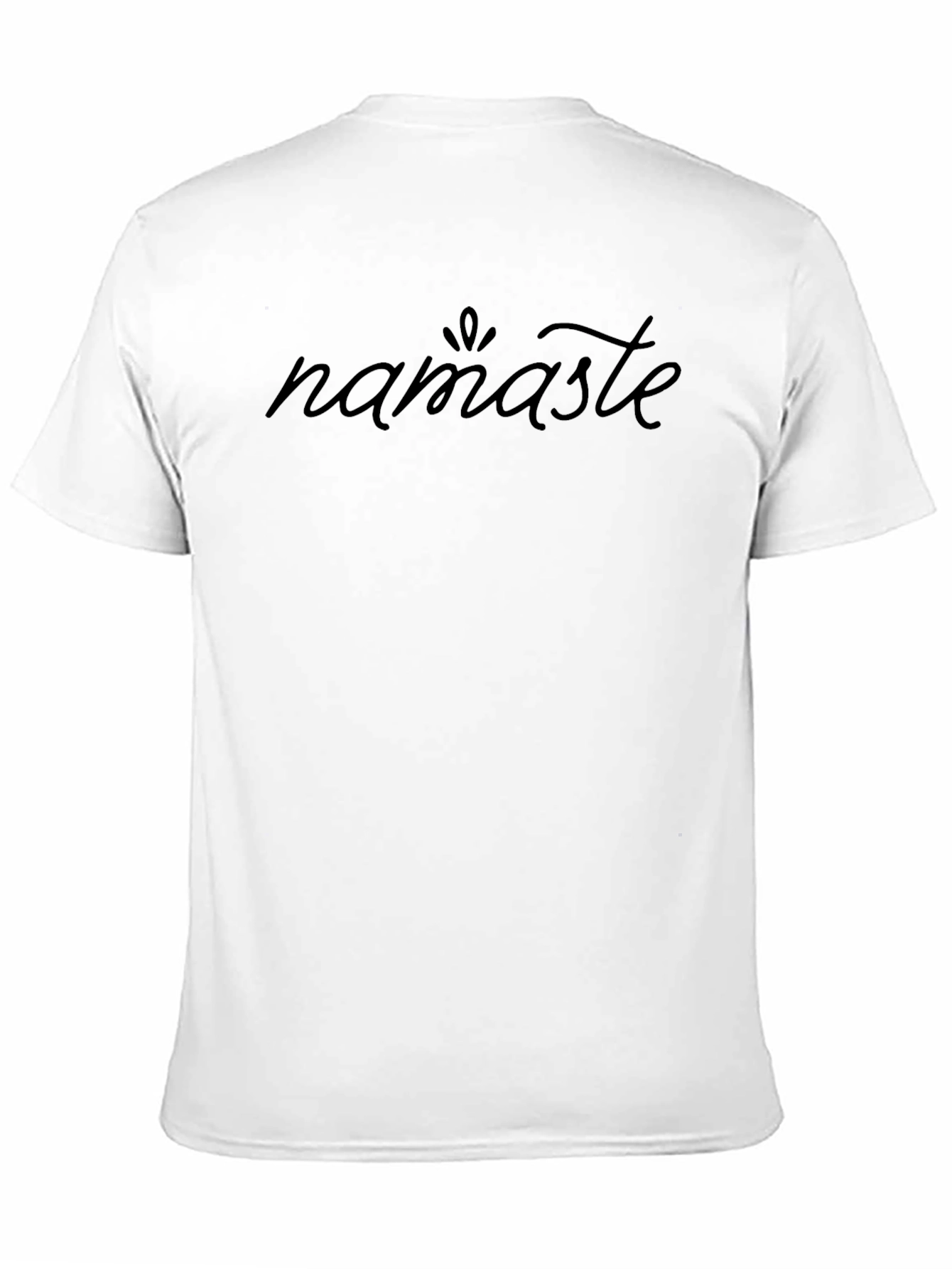 Namaste Graphic Tee - Black Casual Comfort