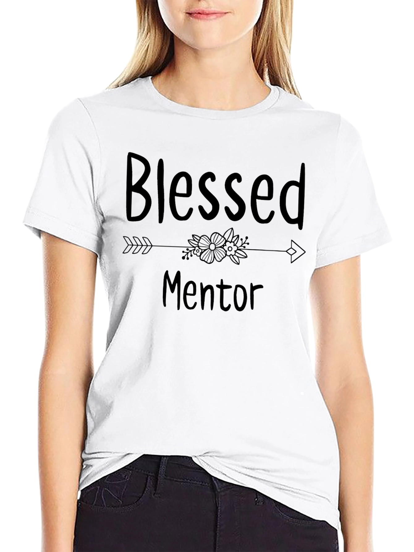 Blessed Mentor Graphic T-Shirt
