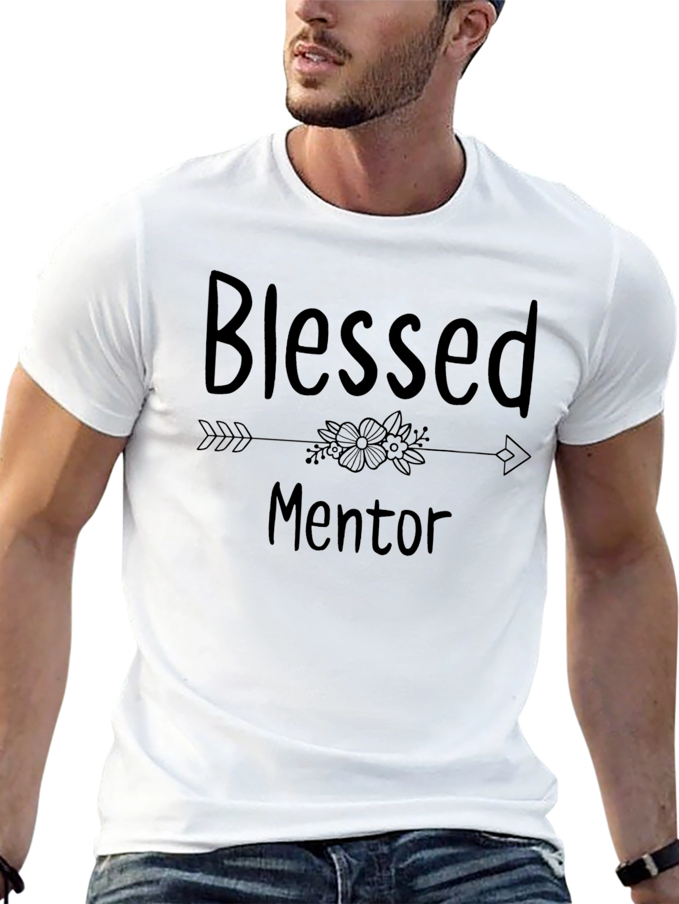 Blessed Mentor Graphic T-Shirt