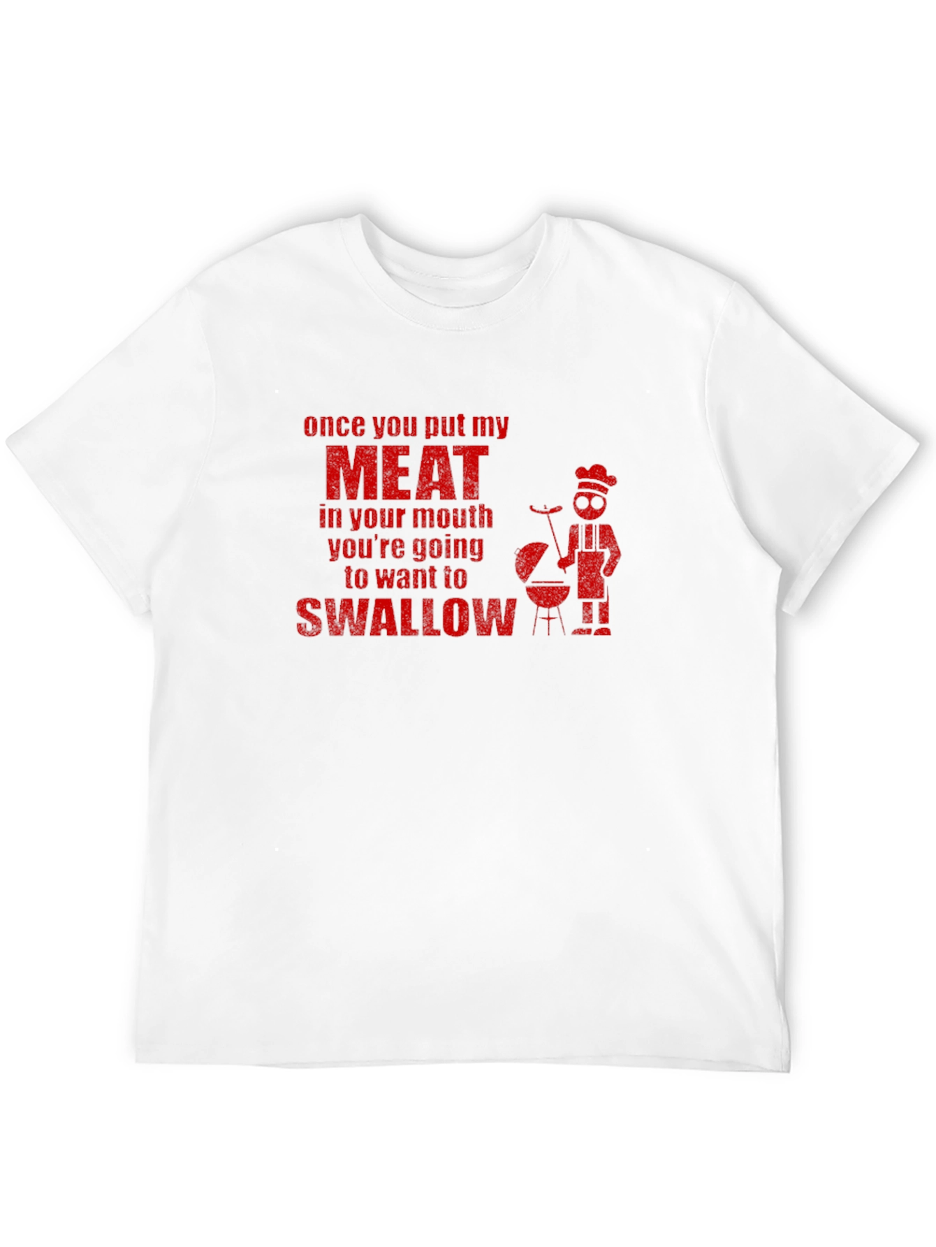 Meat BBQ Funny Graphic T-Shirt