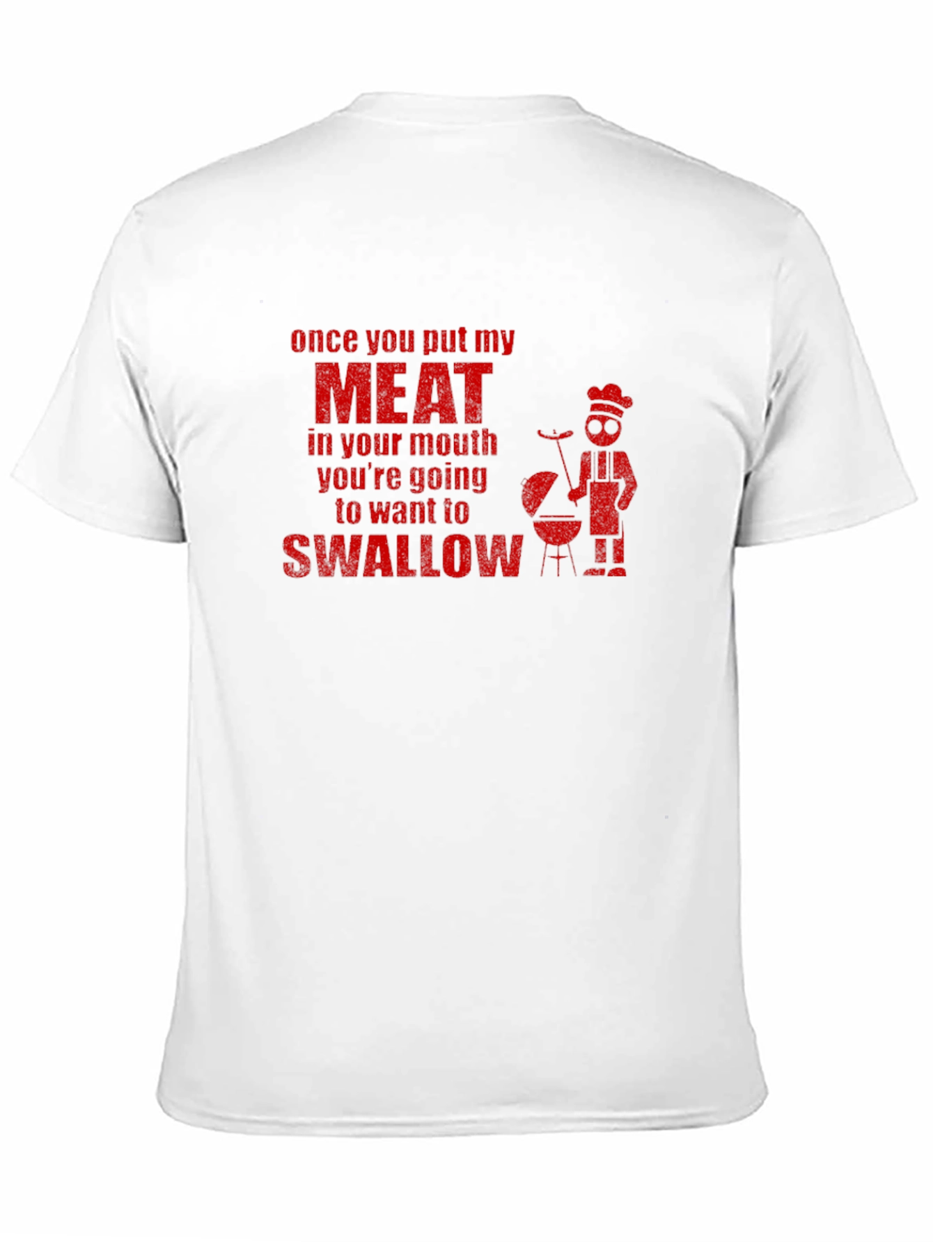 Meat BBQ Funny Graphic T-Shirt