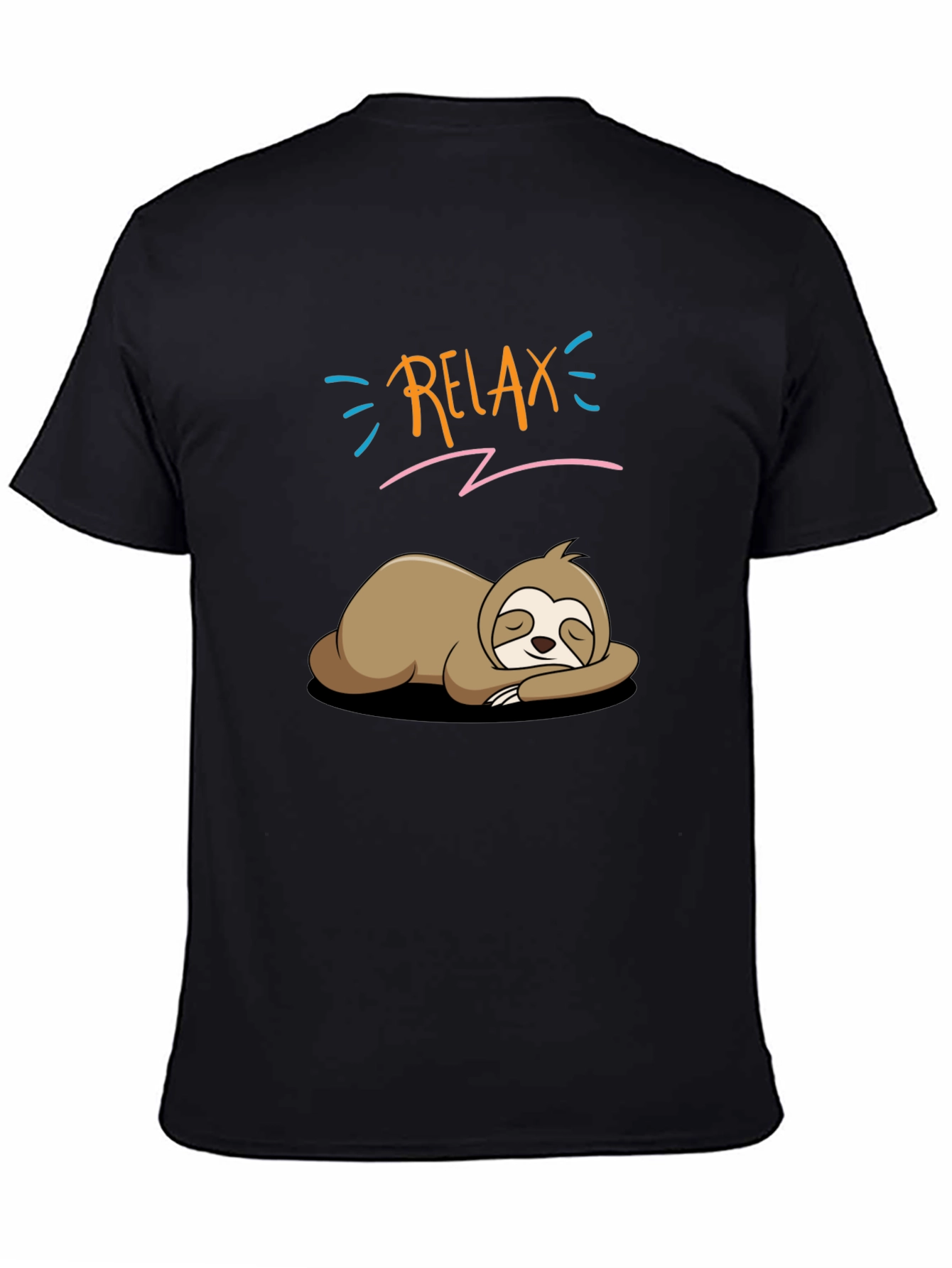 Relax Sloth T-Shirt - Funny Lazy Animal Tee