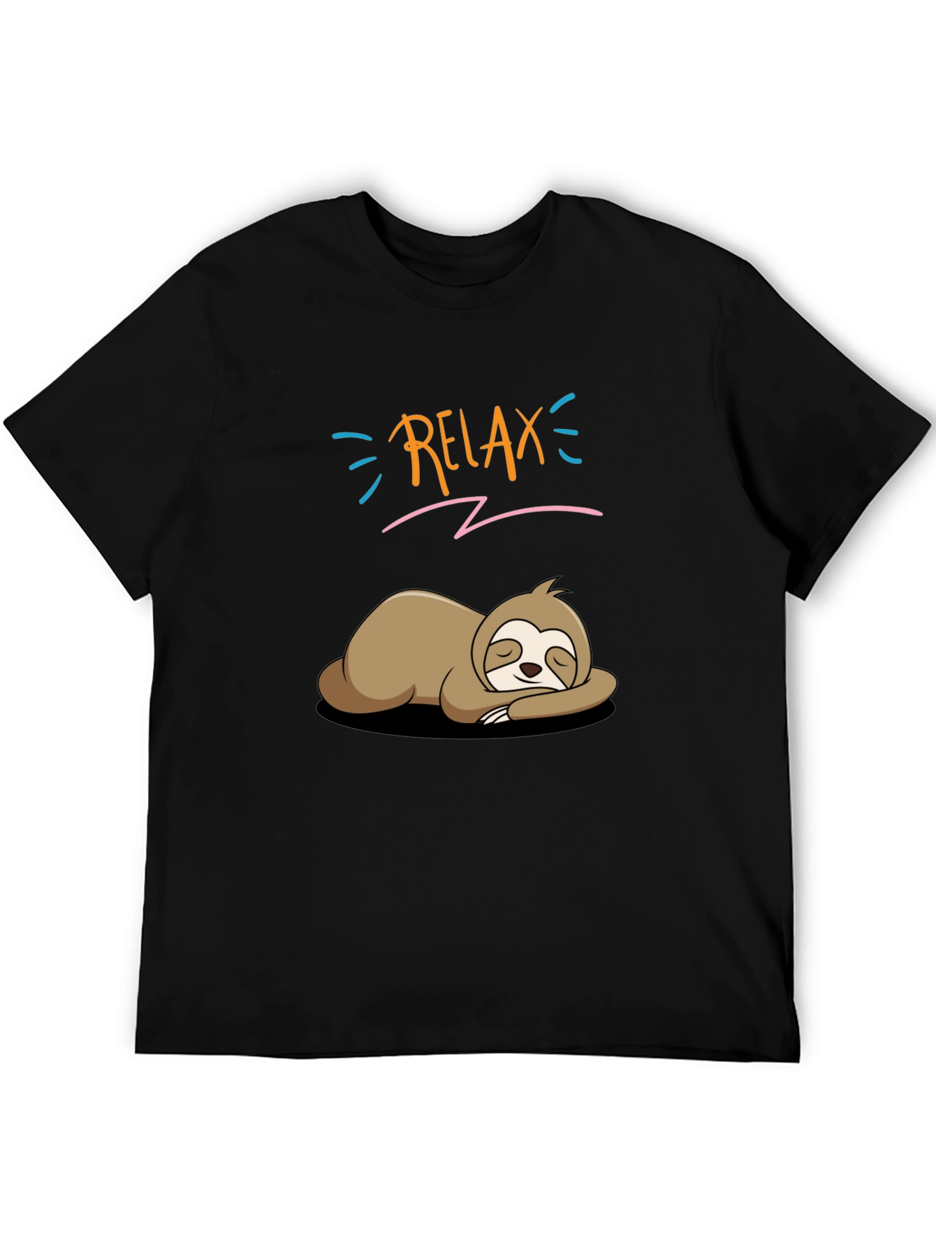 Relax Sloth T-Shirt - Funny Lazy Animal Tee