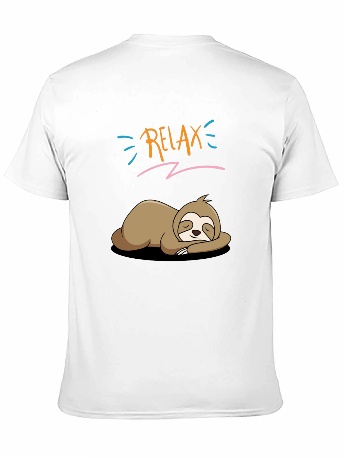 Relax Sloth T-Shirt - Funny Lazy Animal Tee