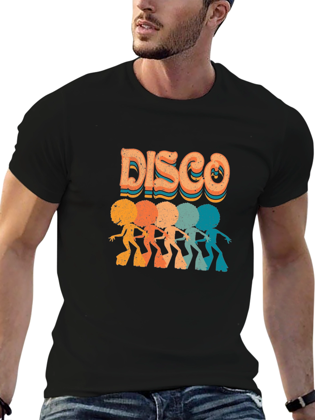 Retro Disco T-Shirt - Groovy Dance Design