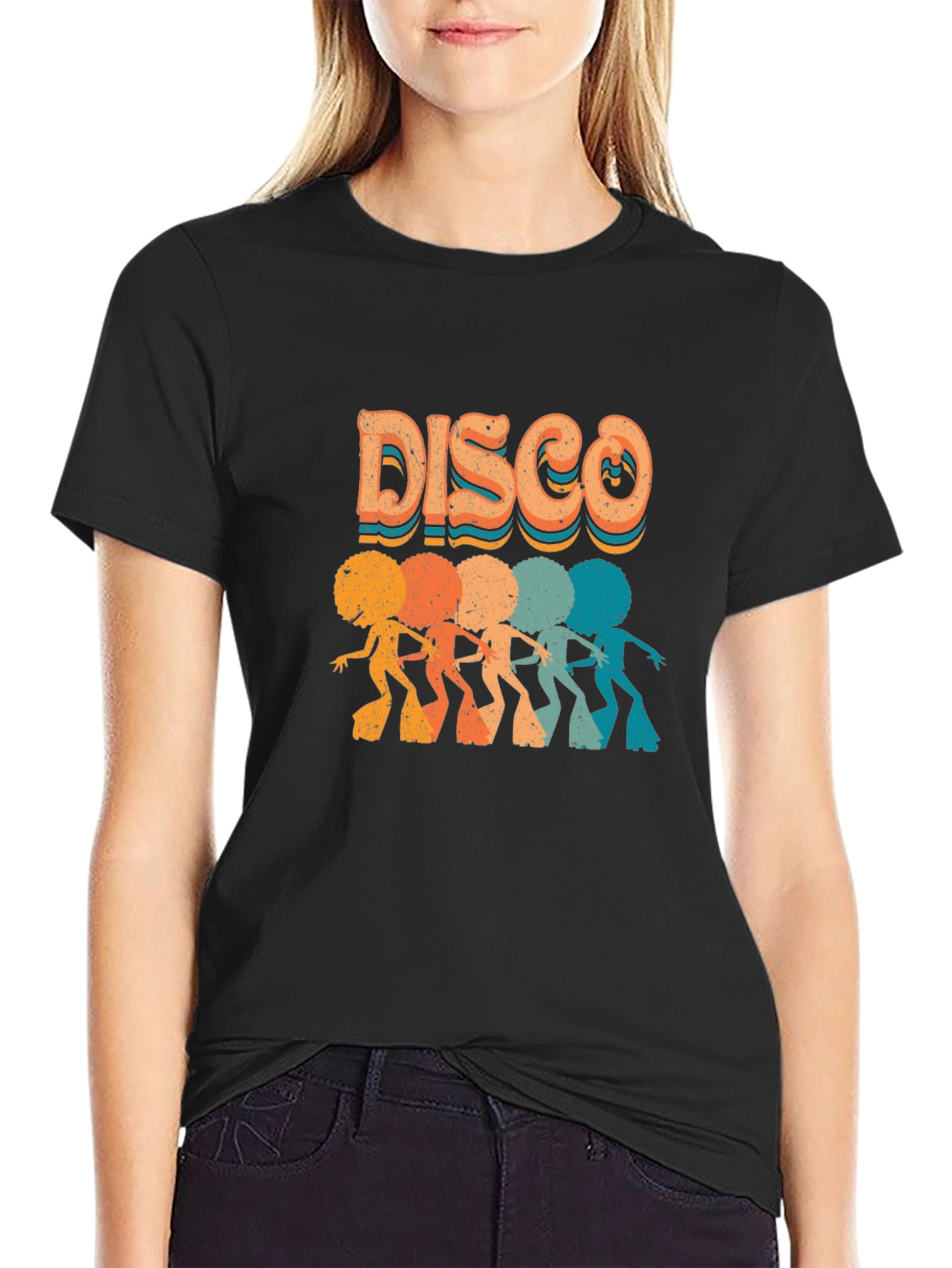 Retro Disco T-Shirt - Groovy Dance Design