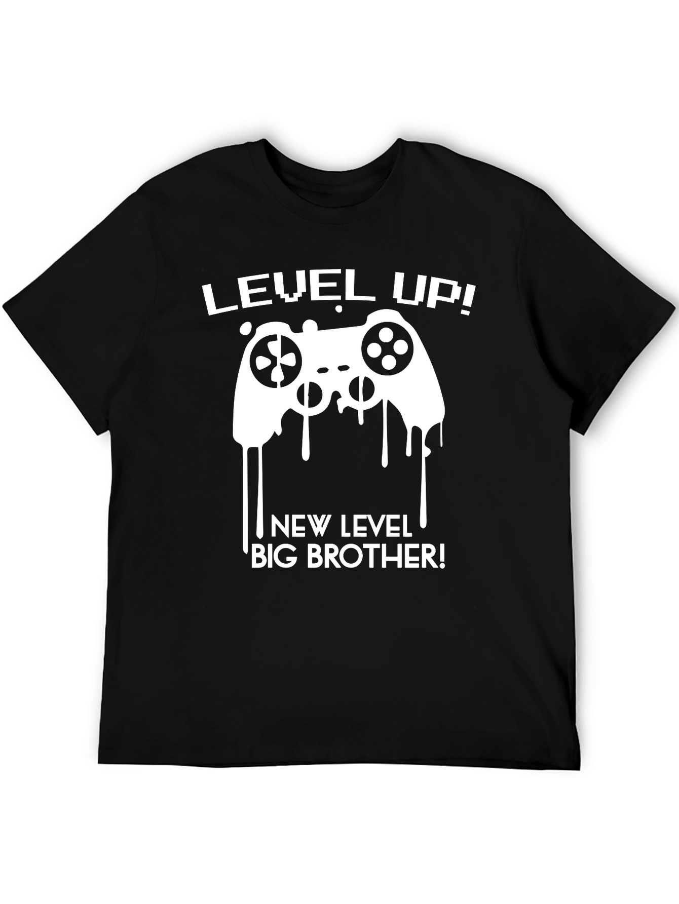Level Up Big Brother T-Shirt - Gamer Gift